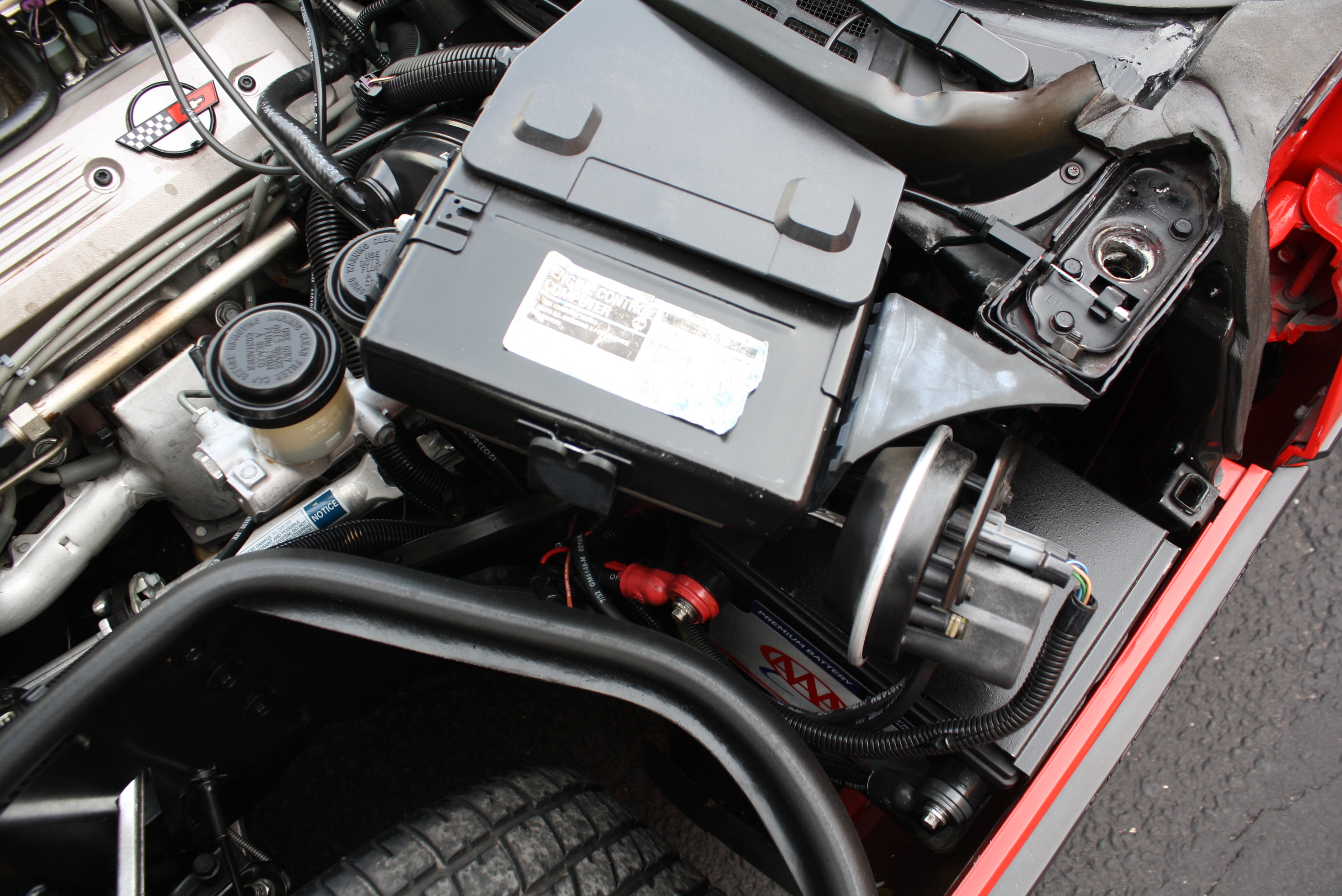 1990 Corvette with 2 tops and only 21,636 Miles since new.