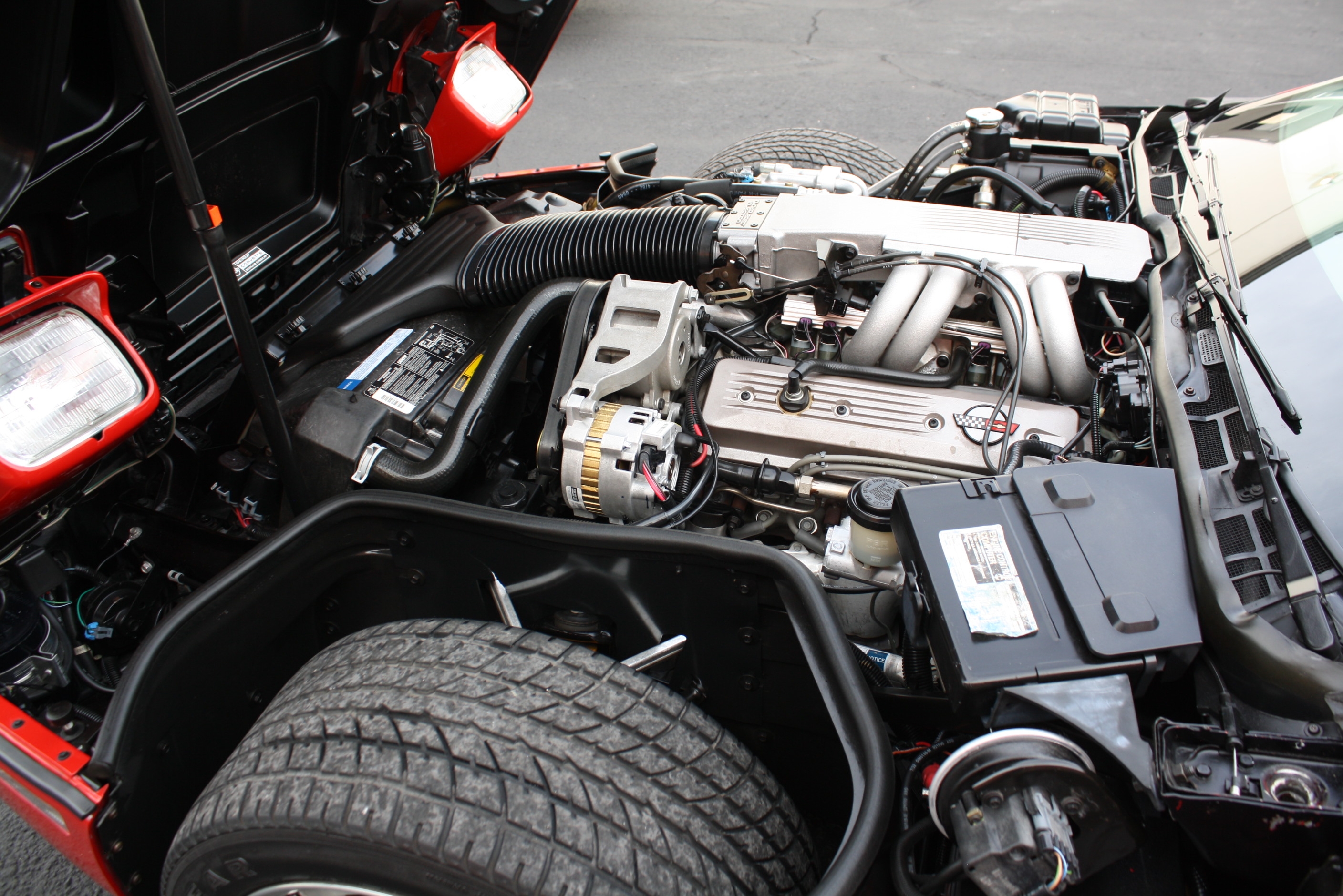 1990 Corvette with 2 tops and only 21,636 Miles since new.