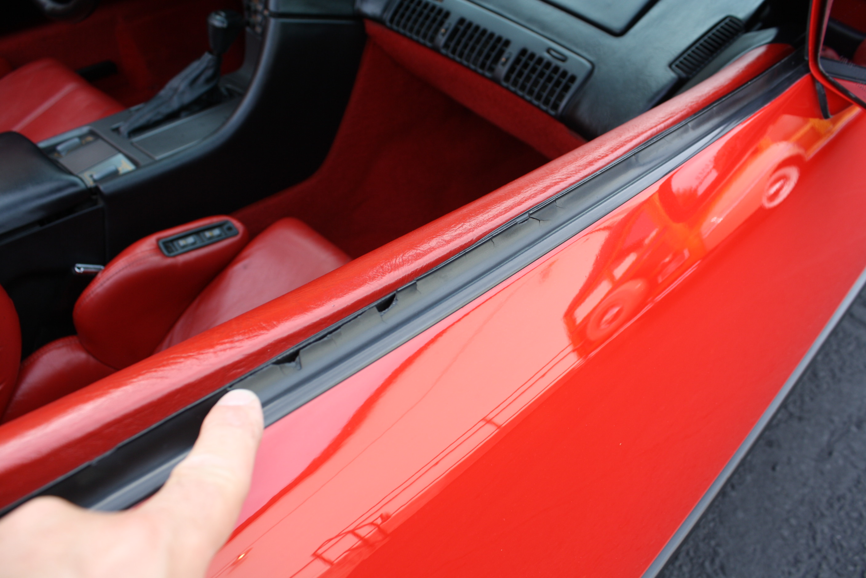 1990 Corvette with 2 tops and only 21,636 Miles since new.