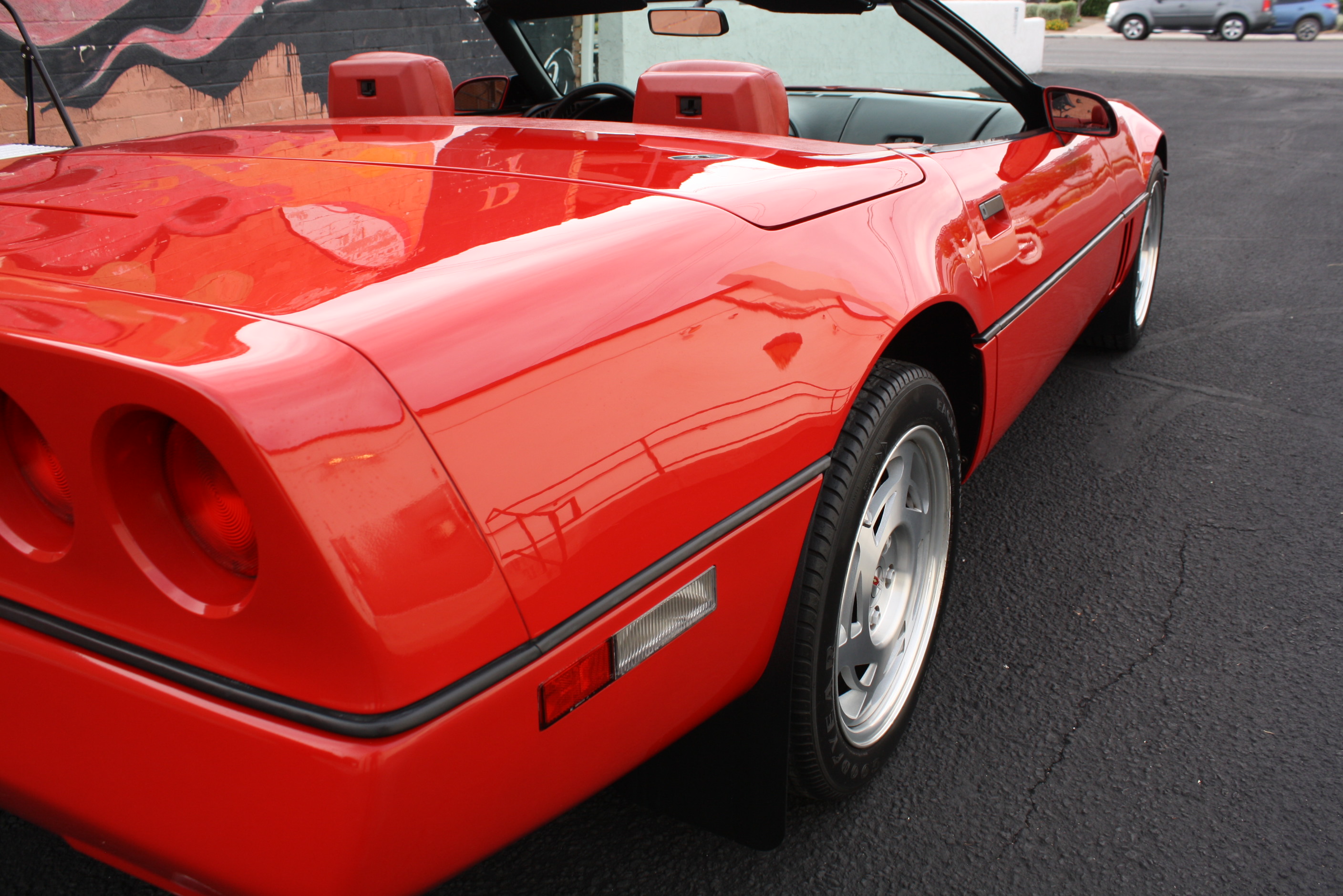 1990 Corvette with 2 tops and only 21,636 Miles since new.