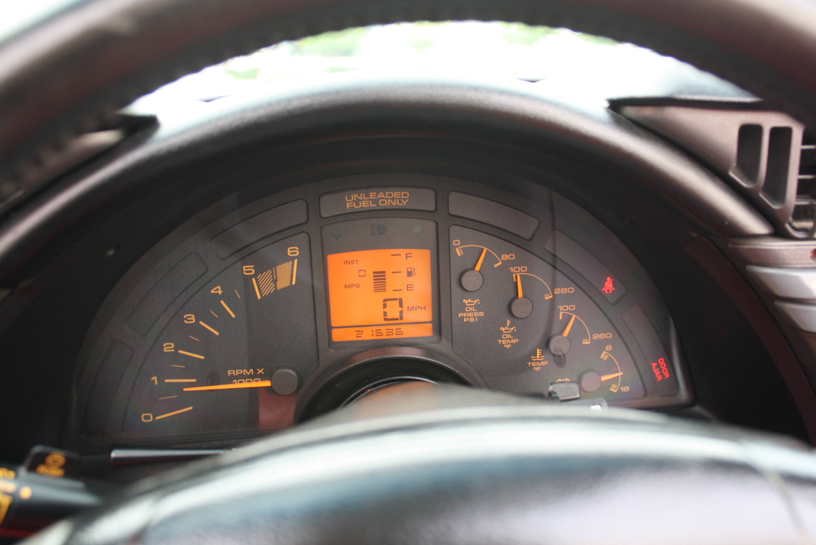 1990 Corvette with 2 tops and only 21,636 Miles since new.