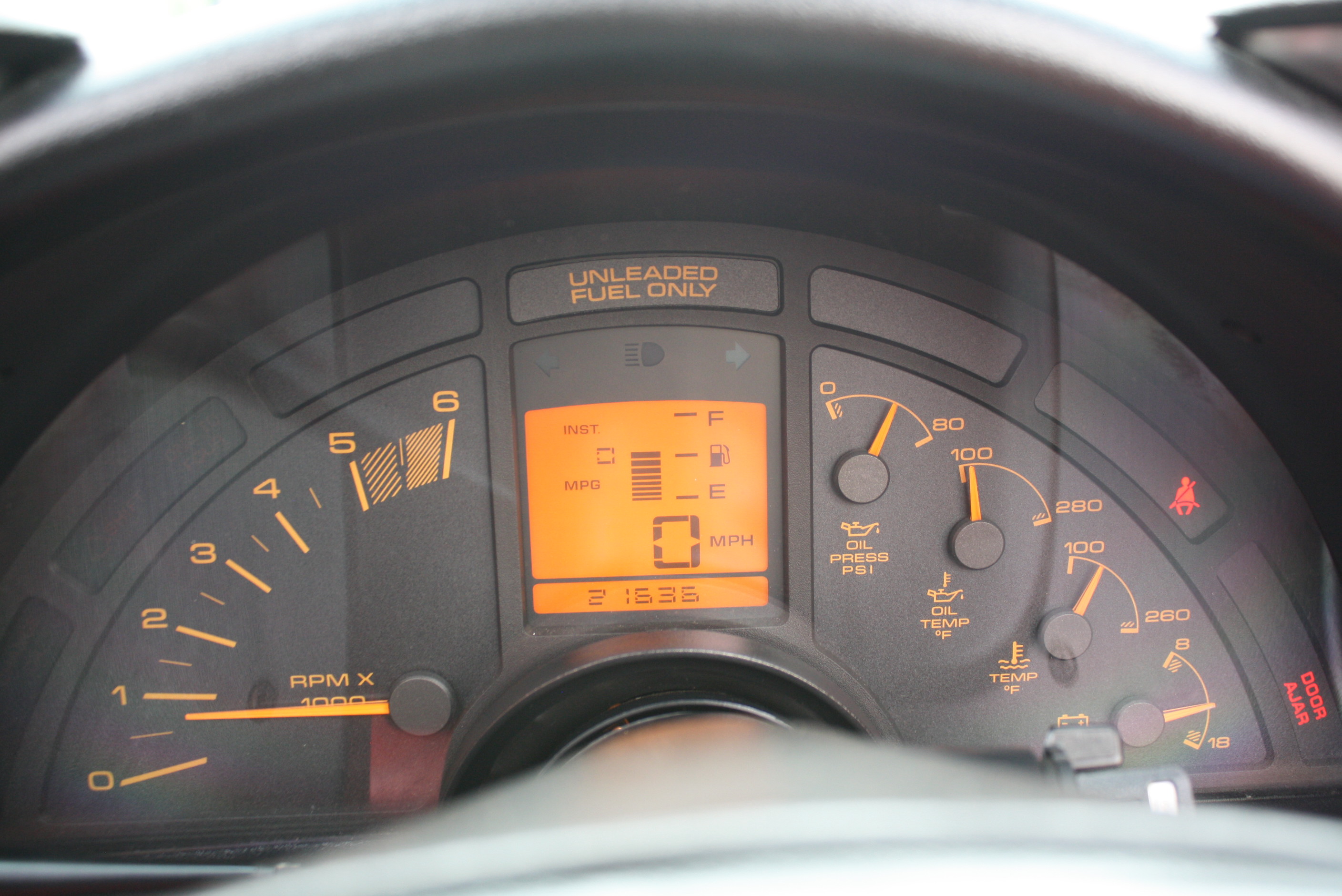 1990 Corvette with 2 tops and only 21,636 Miles since new.