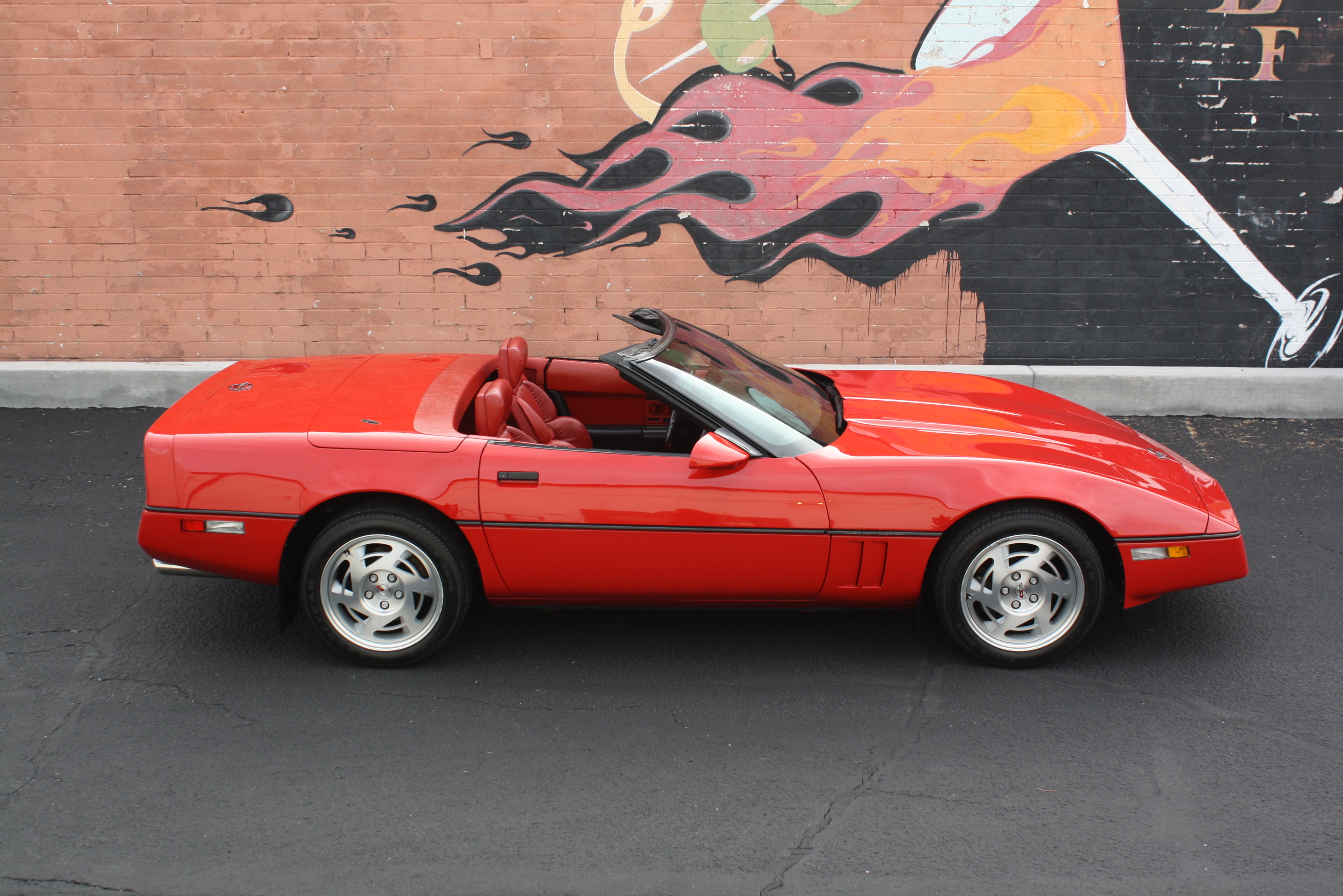 1990 Corvette with 2 tops and only 21,636 Miles since new.