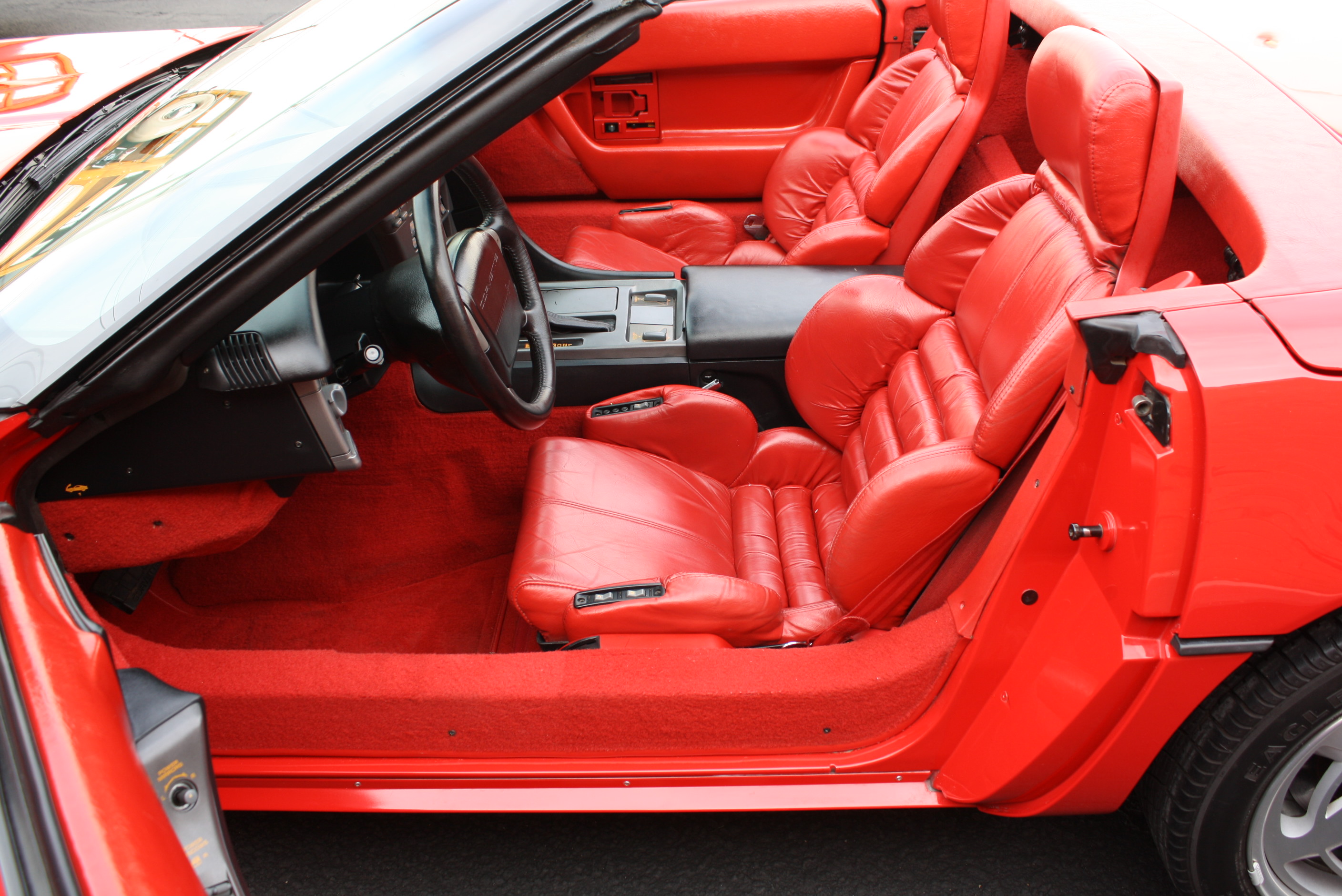 1990 Corvette with 2 tops and only 21,636 Miles since new.