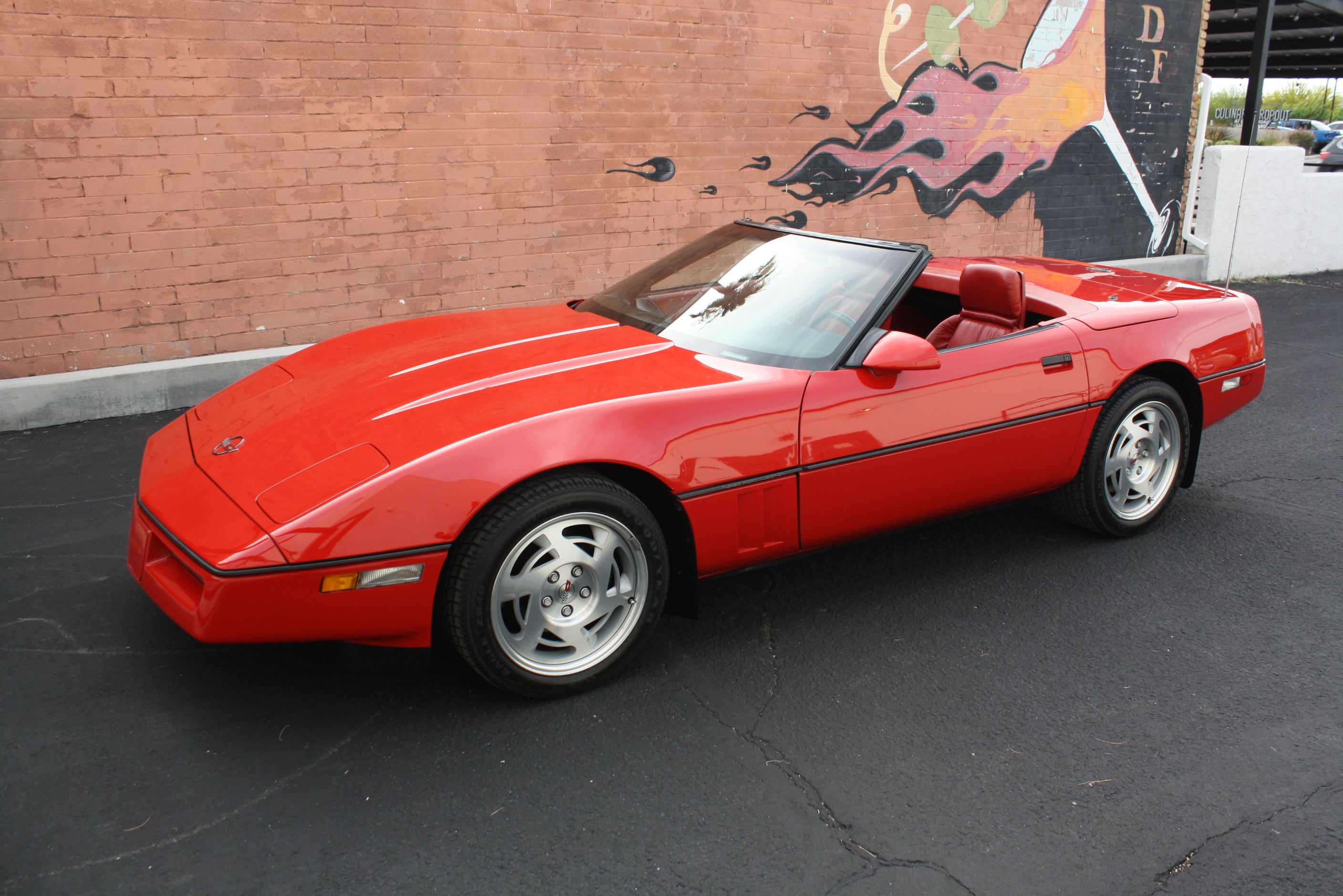 1990 Corvette with 2 tops and only 21,636 Miles since new.