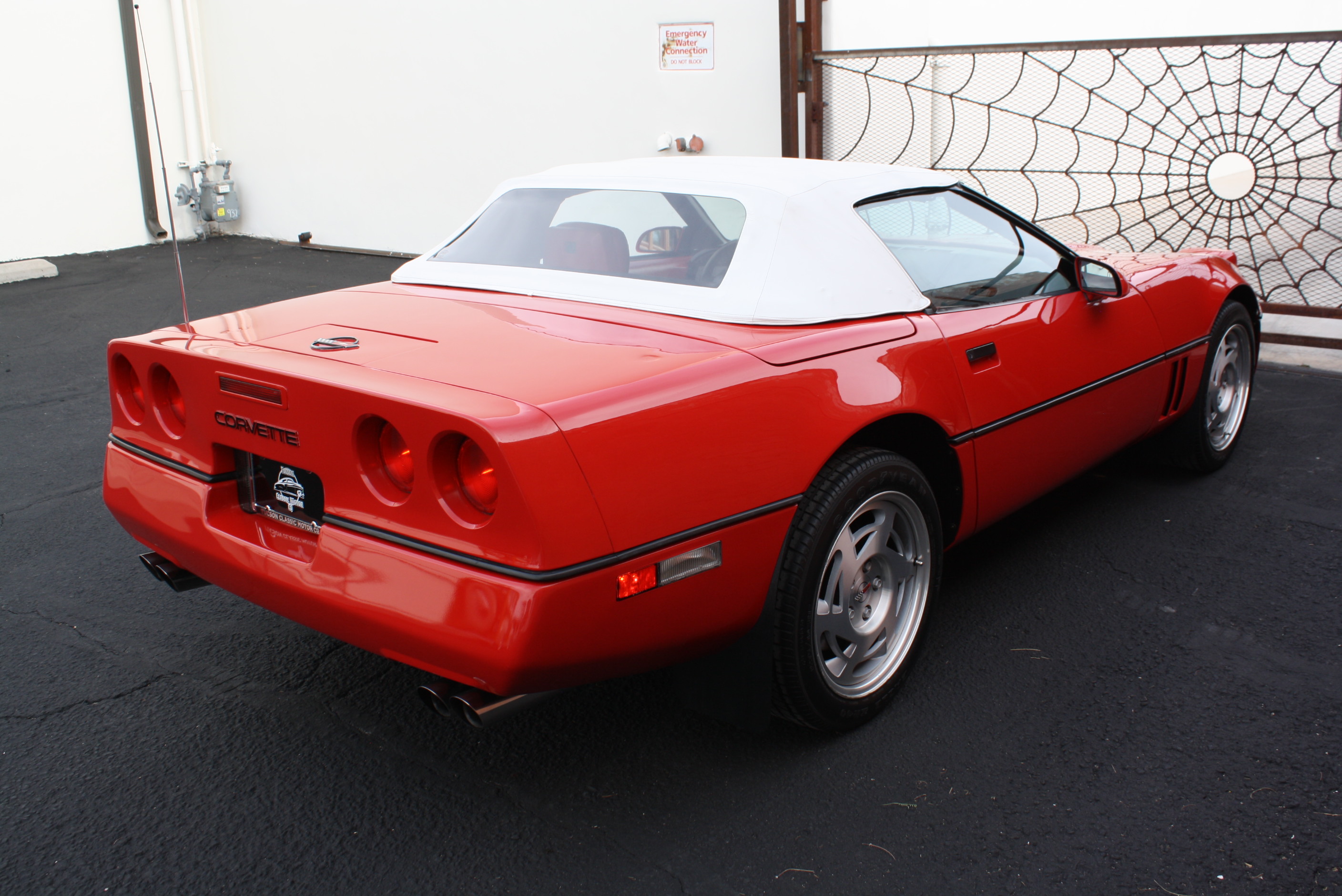1990 Corvette with 2 tops and only 21,636 Miles since new.