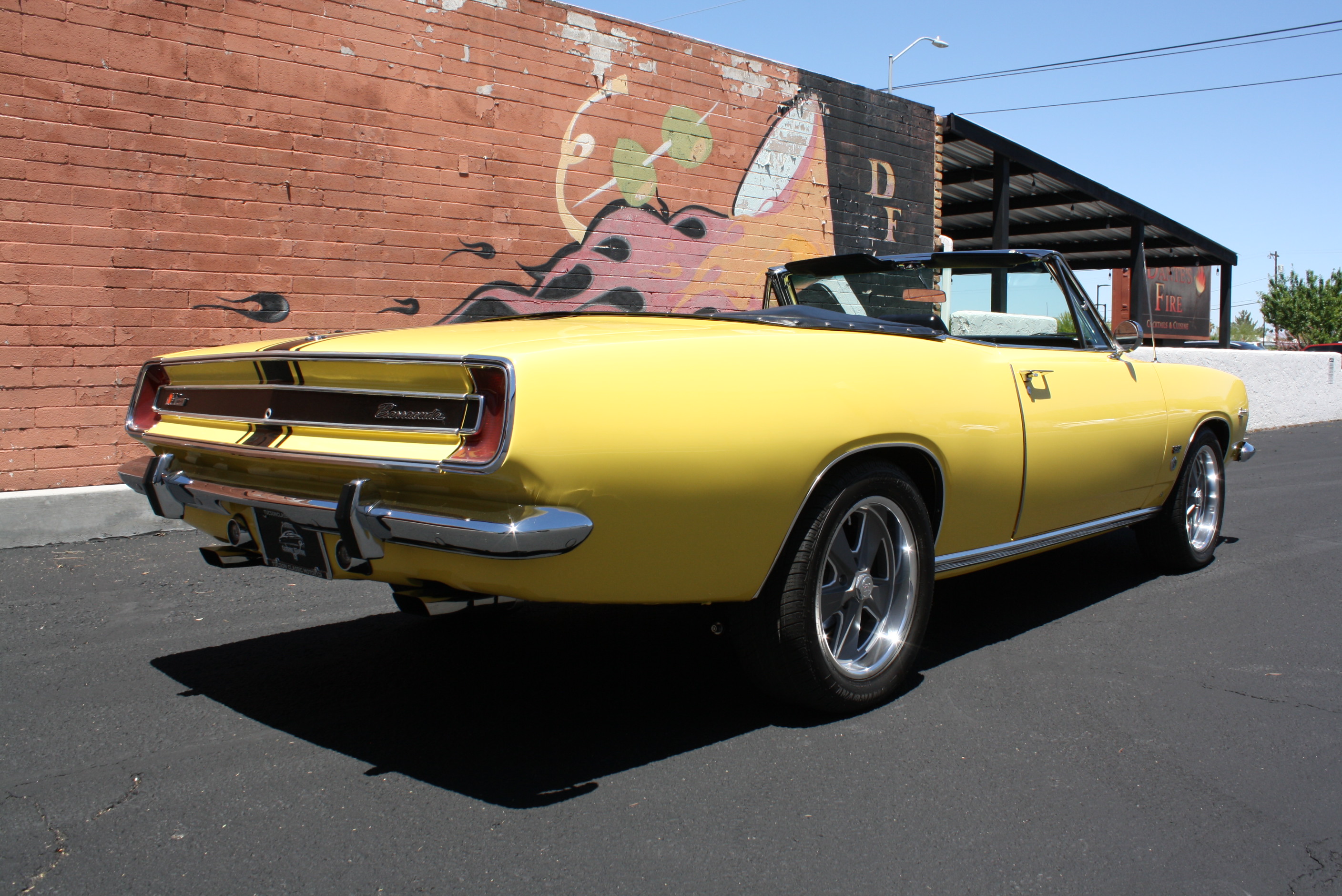 1967 Barracuda Convertible pro Touring