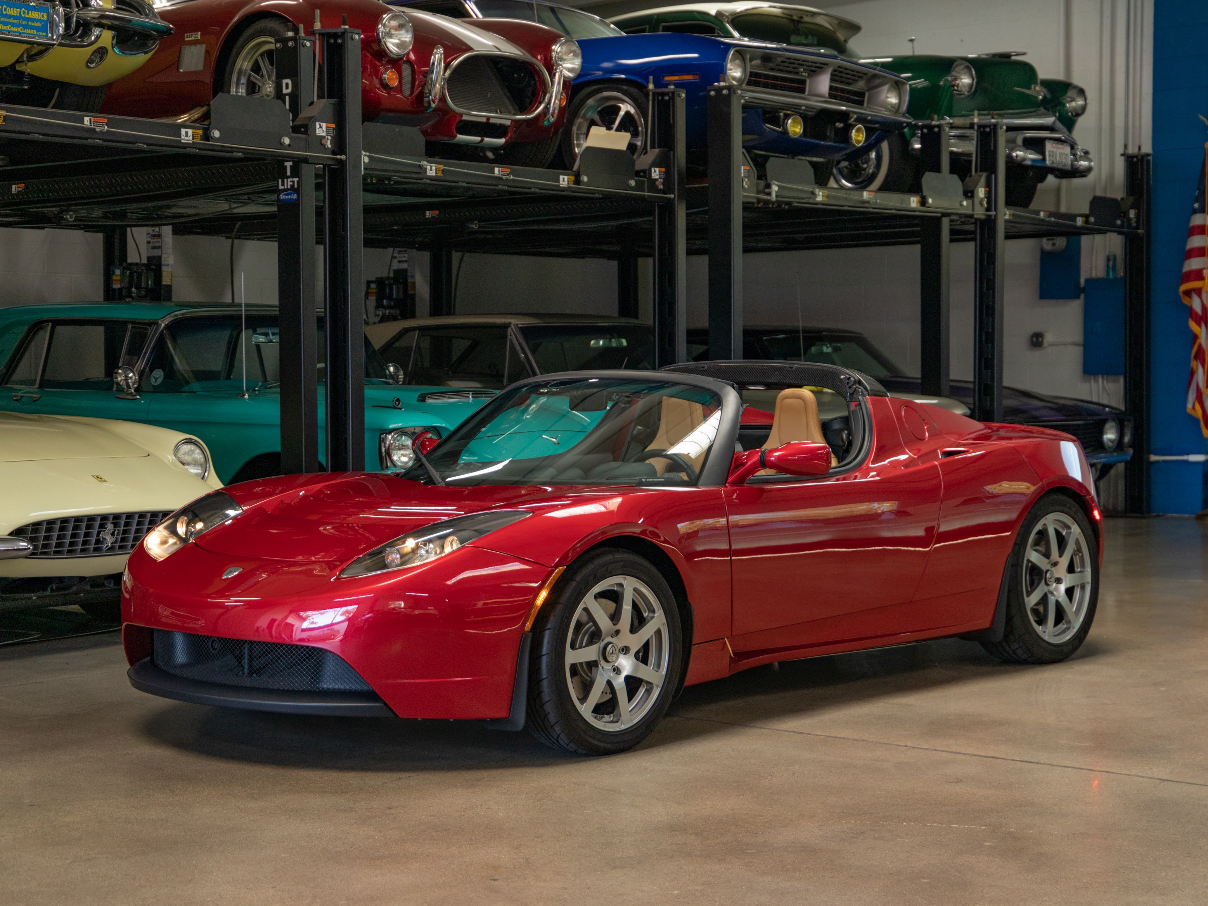 2008 Tesla Roadster 924 miles, one of the first 300