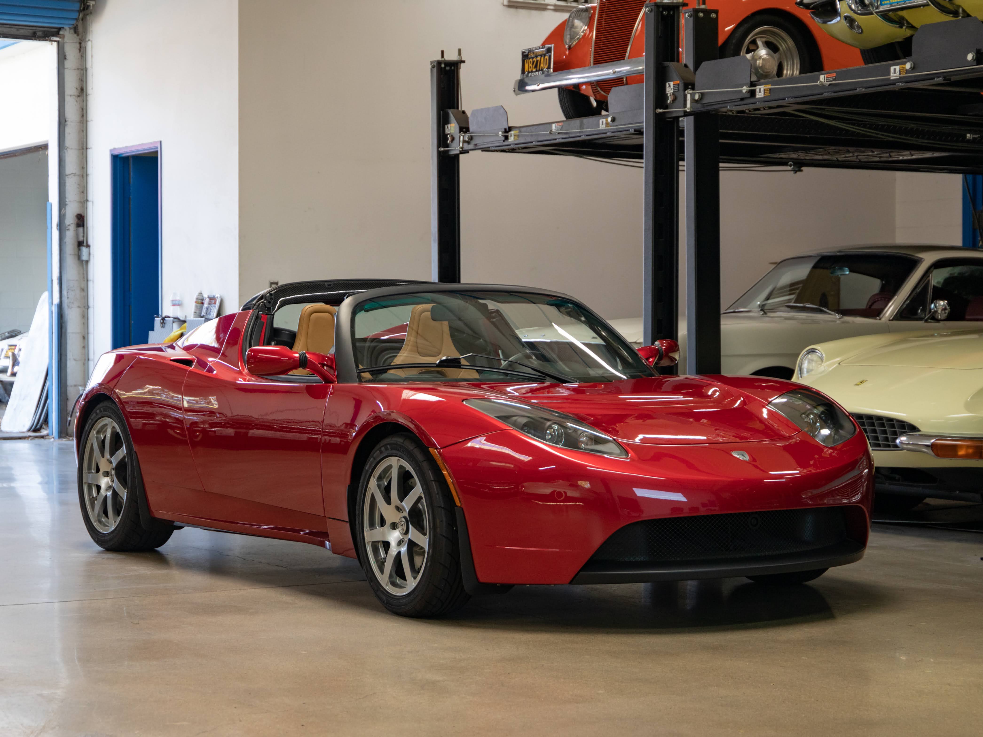 2008 Tesla Roadster 924 miles, one of the first 300