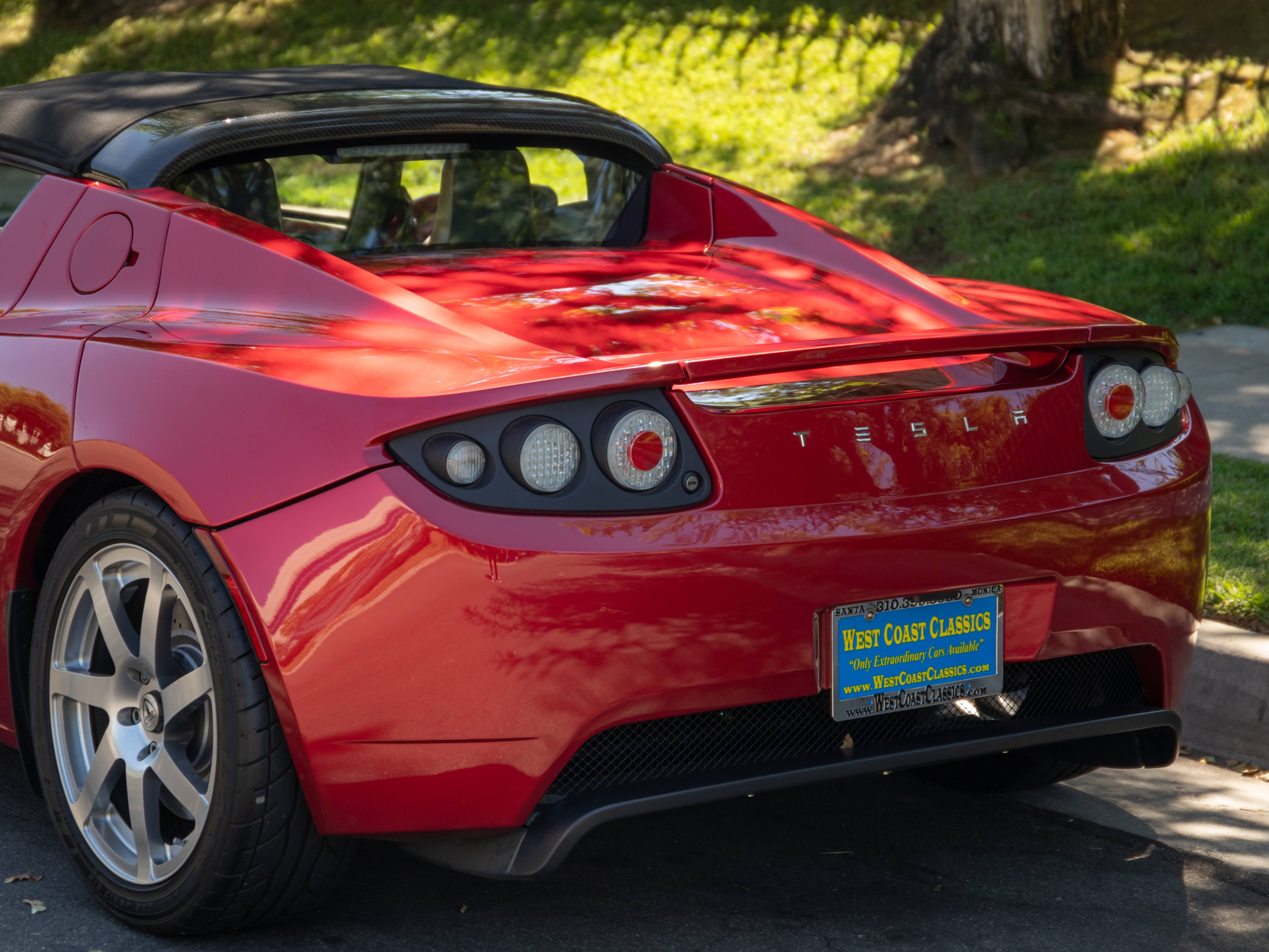 2008 Tesla Roadster 924 miles, one of the first 300