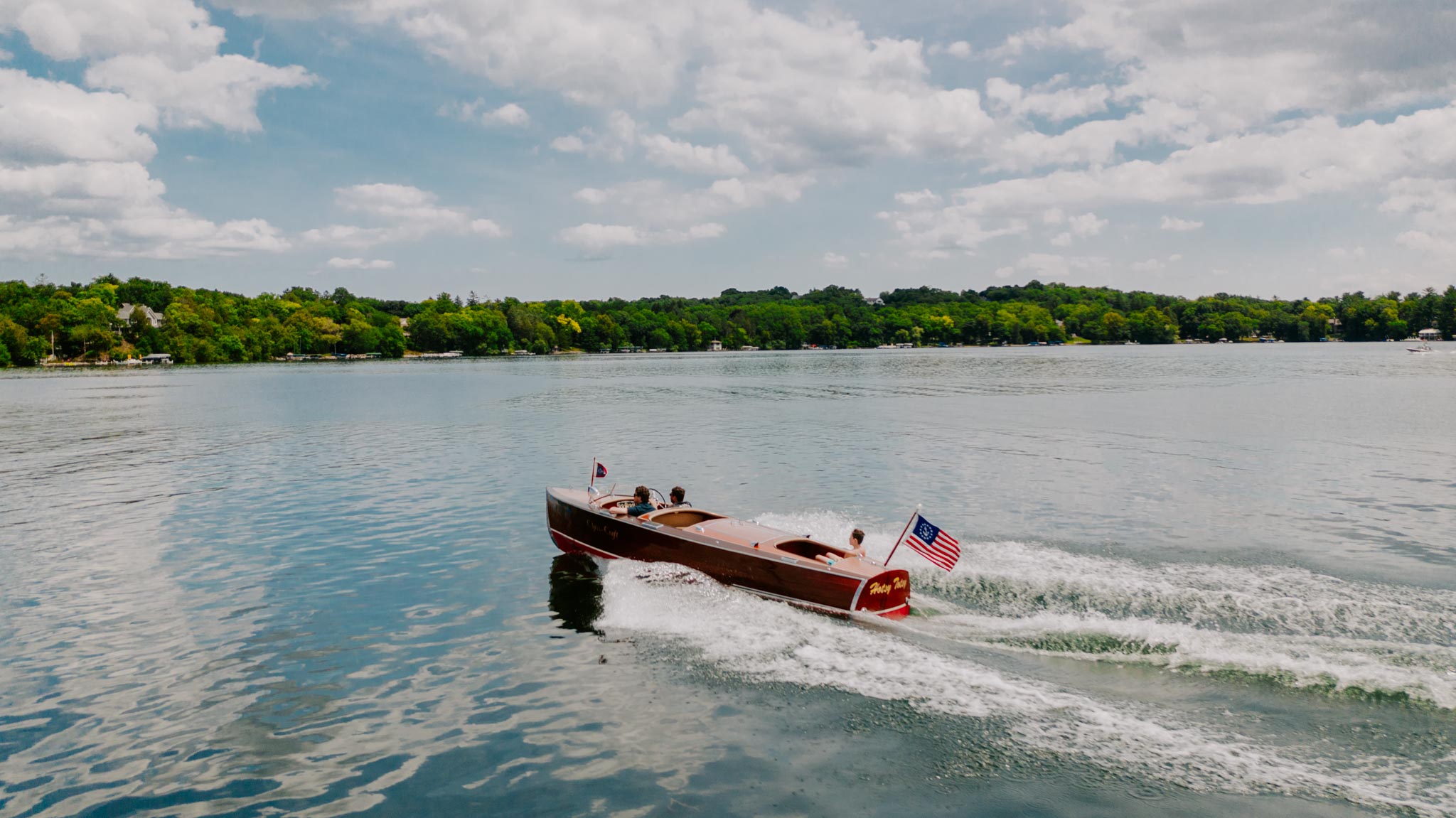 1934 Chris Craft 21′ Triple Cockpit Runabout