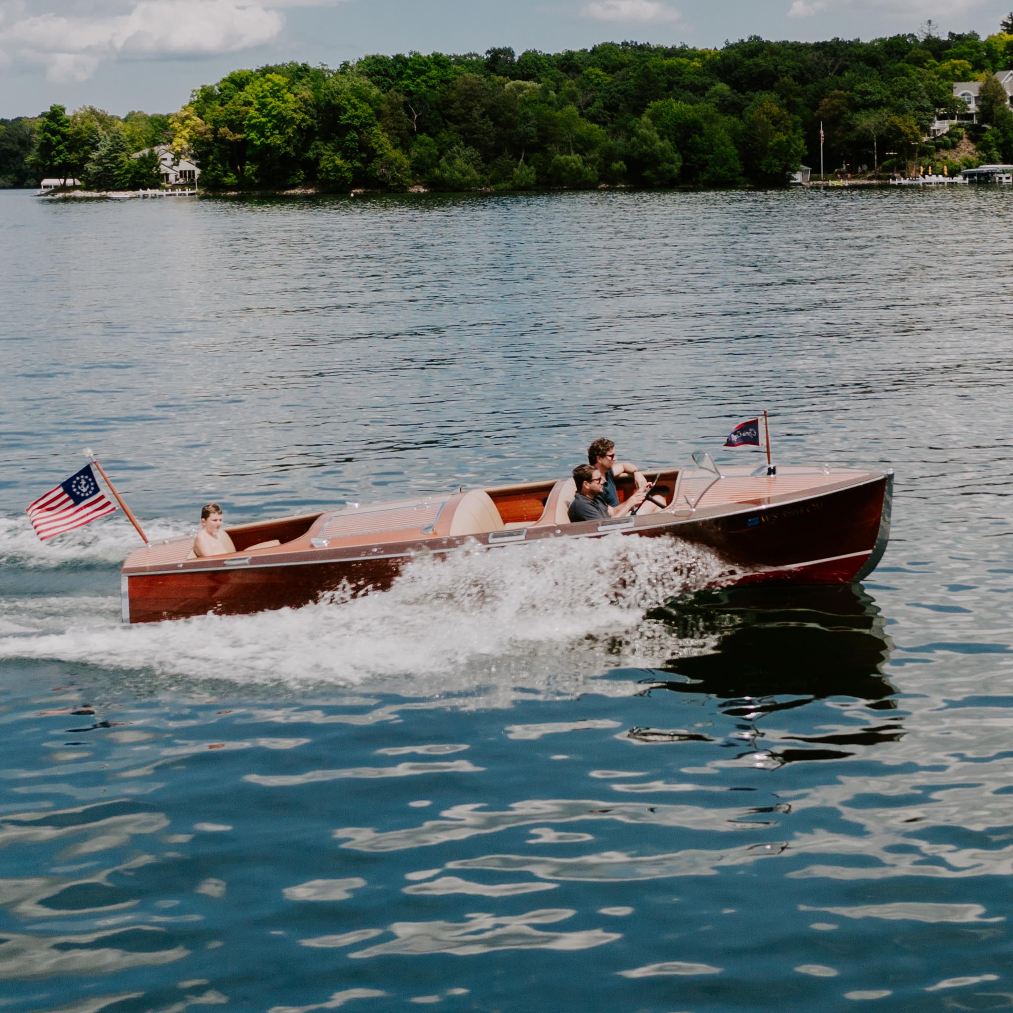 1934 Chris Craft 21′ Triple Cockpit Runabout