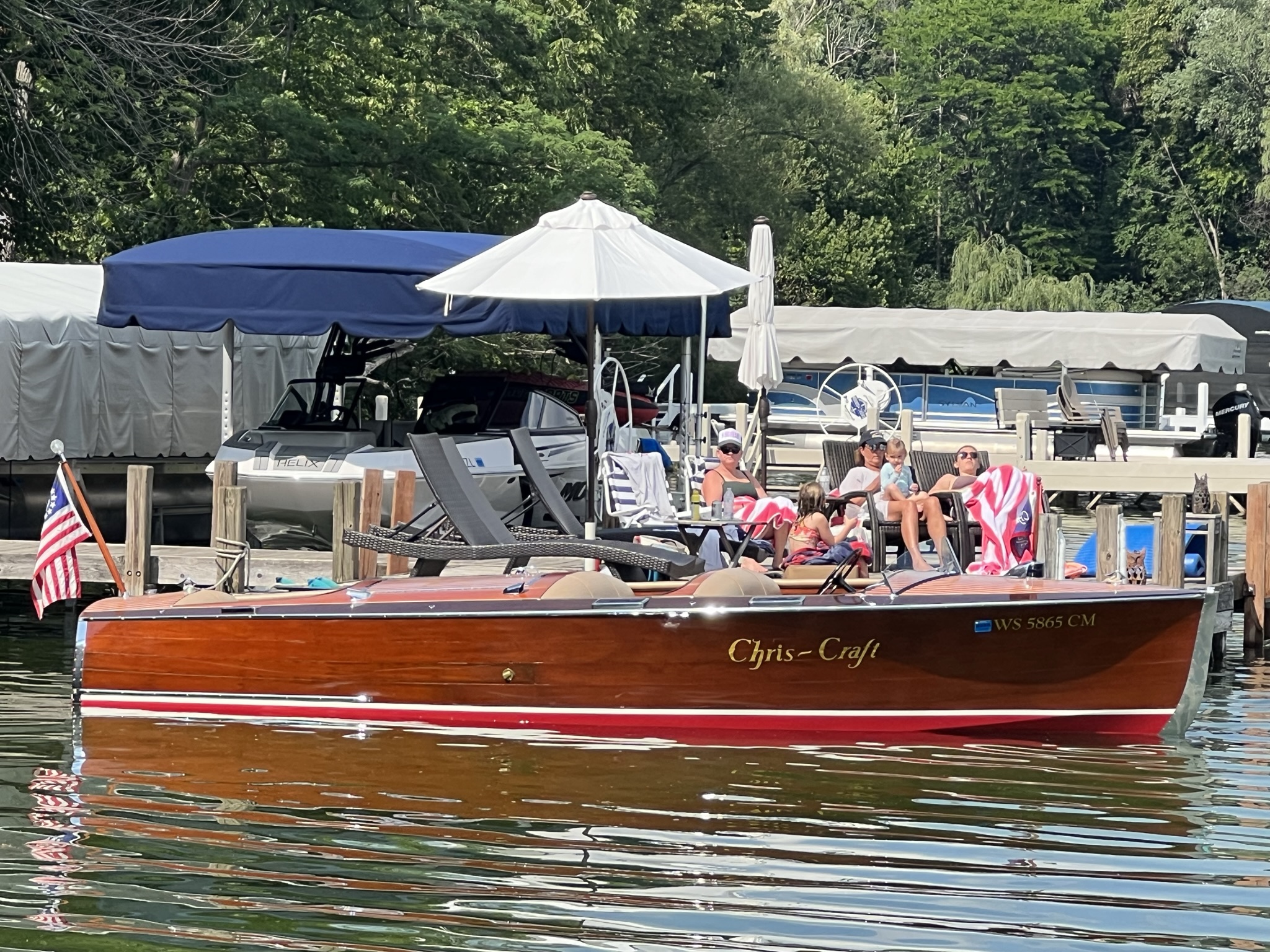 1934 Chris Craft 21′ Triple Cockpit Runabout