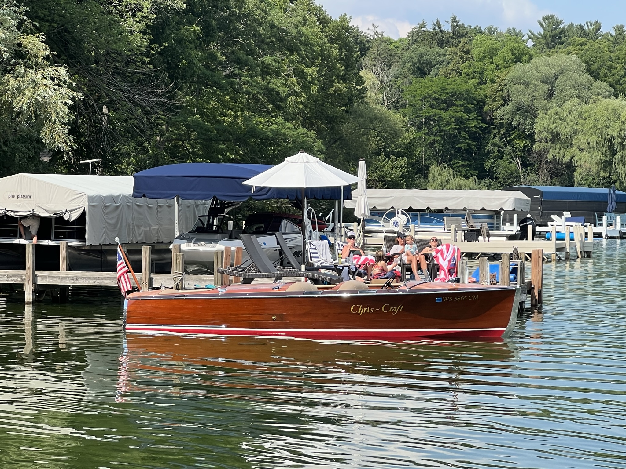 1934 Chris Craft 21′ Triple Cockpit Runabout