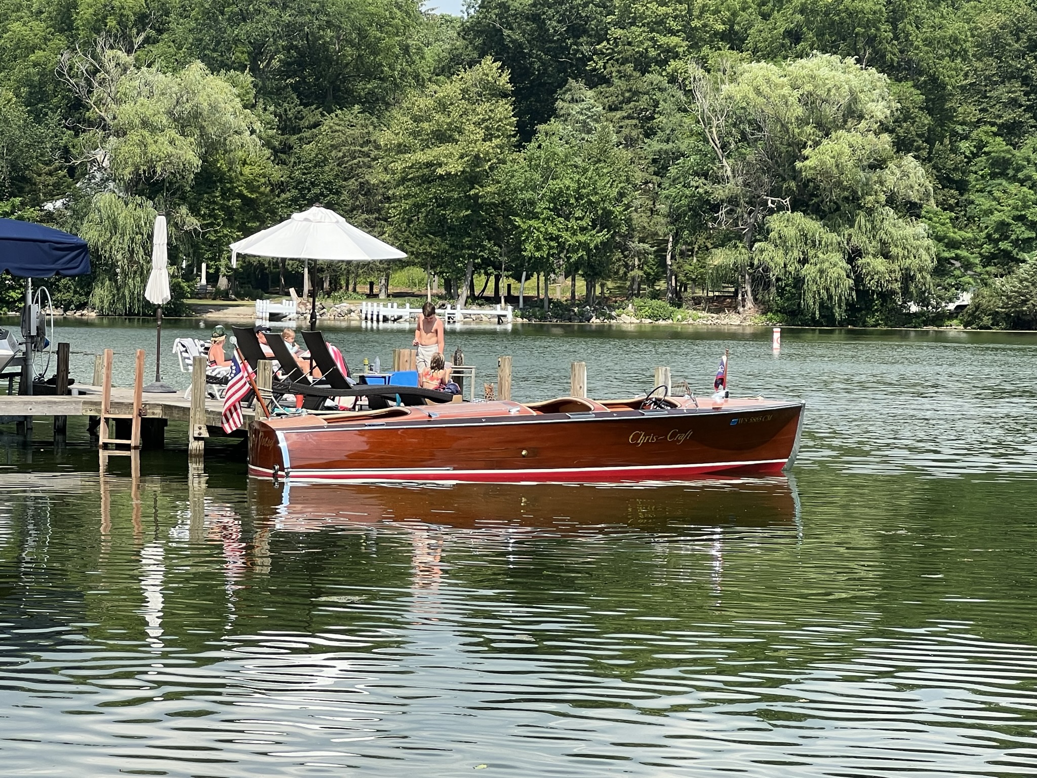 1934 Chris Craft 21′ Triple Cockpit Runabout