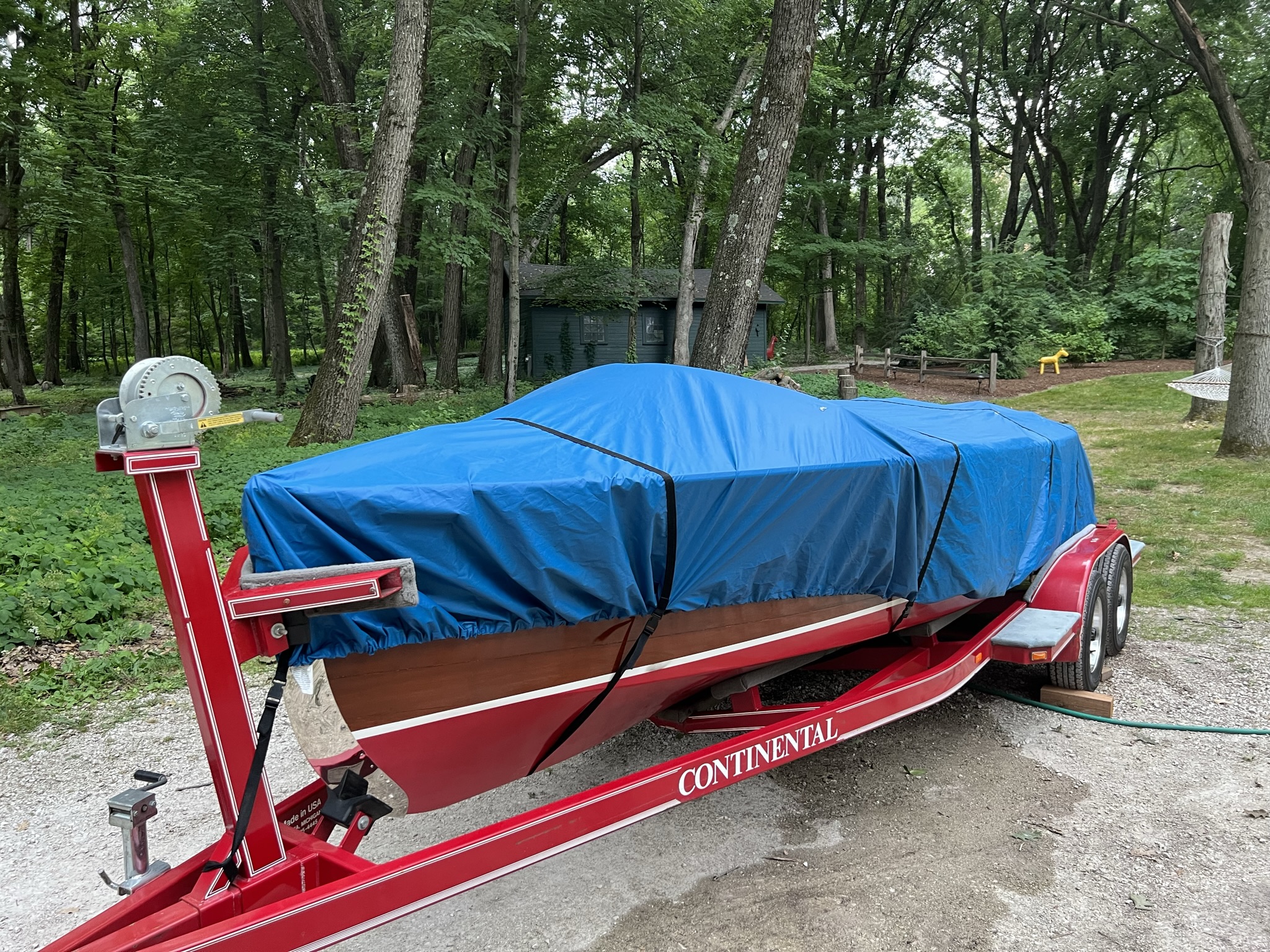 1934 Chris Craft 21′ Triple Cockpit Runabout