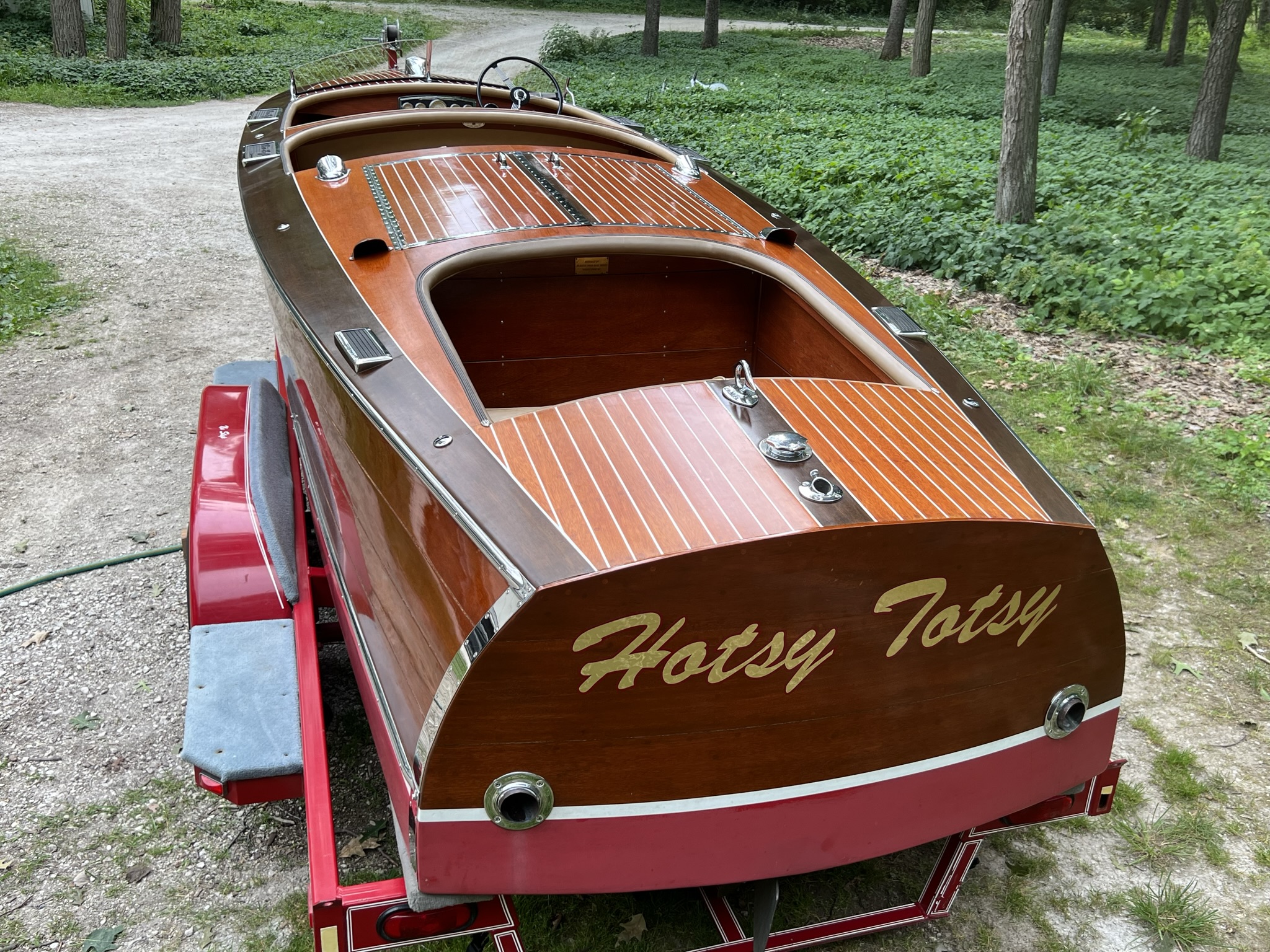 1934 Chris Craft 21′ Triple Cockpit Runabout