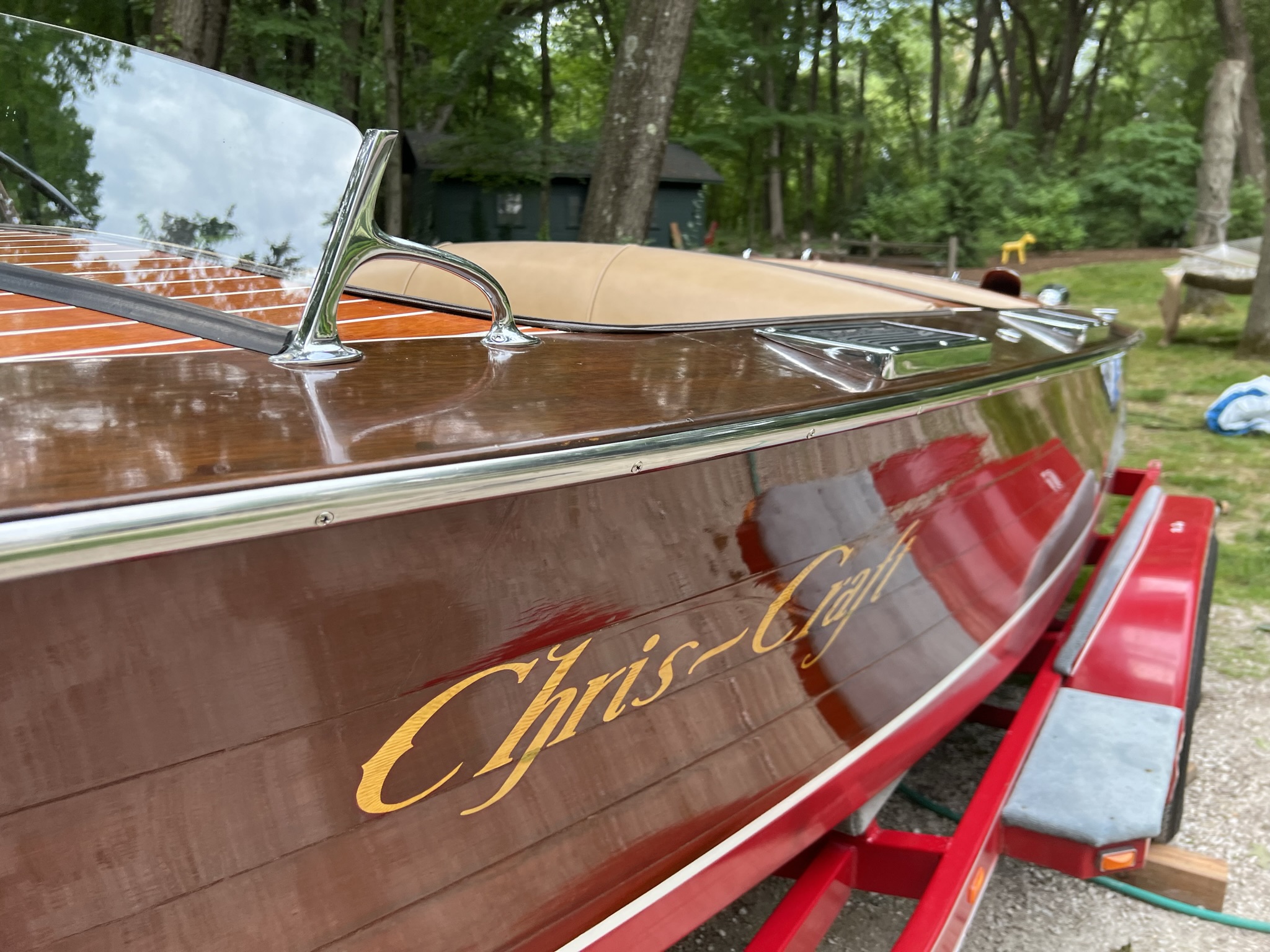1934 Chris Craft 21′ Triple Cockpit Runabout