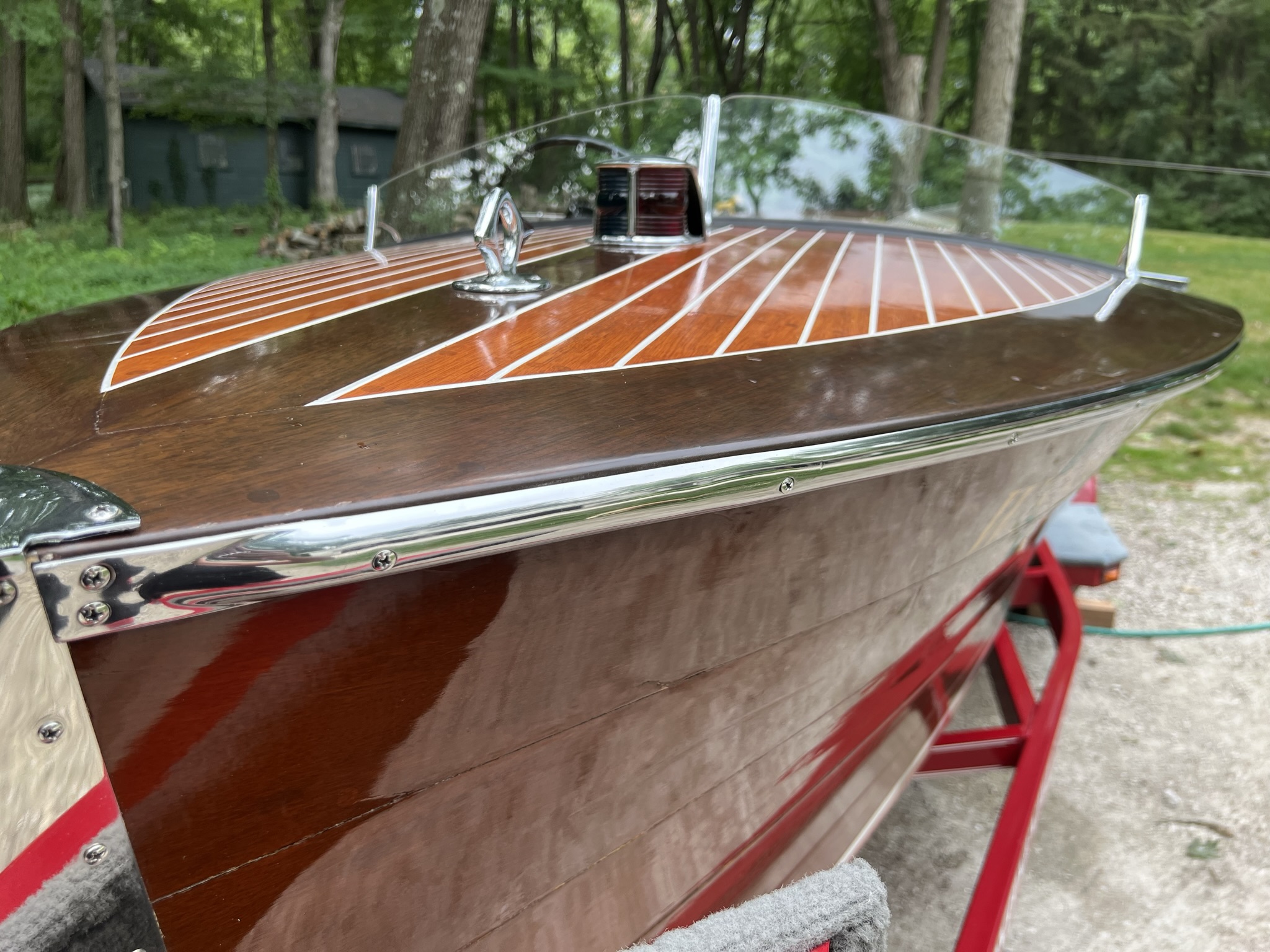 1934 Chris Craft 21′ Triple Cockpit Runabout