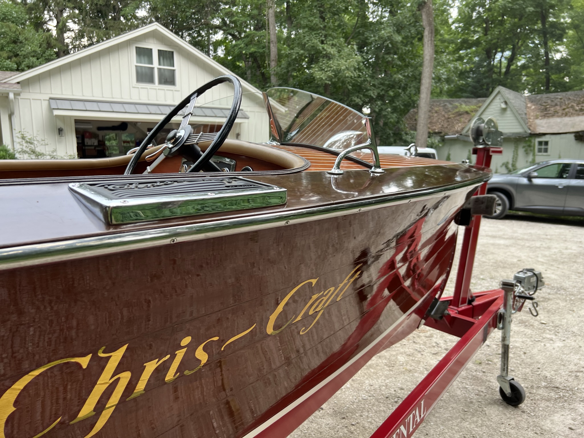 1934 Chris Craft 21′ Triple Cockpit Runabout