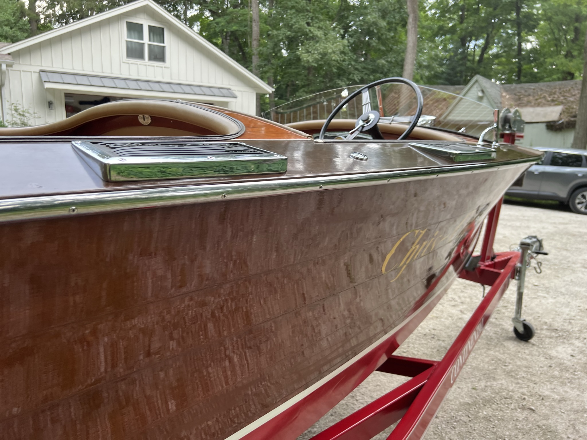 1934 Chris Craft 21′ Triple Cockpit Runabout