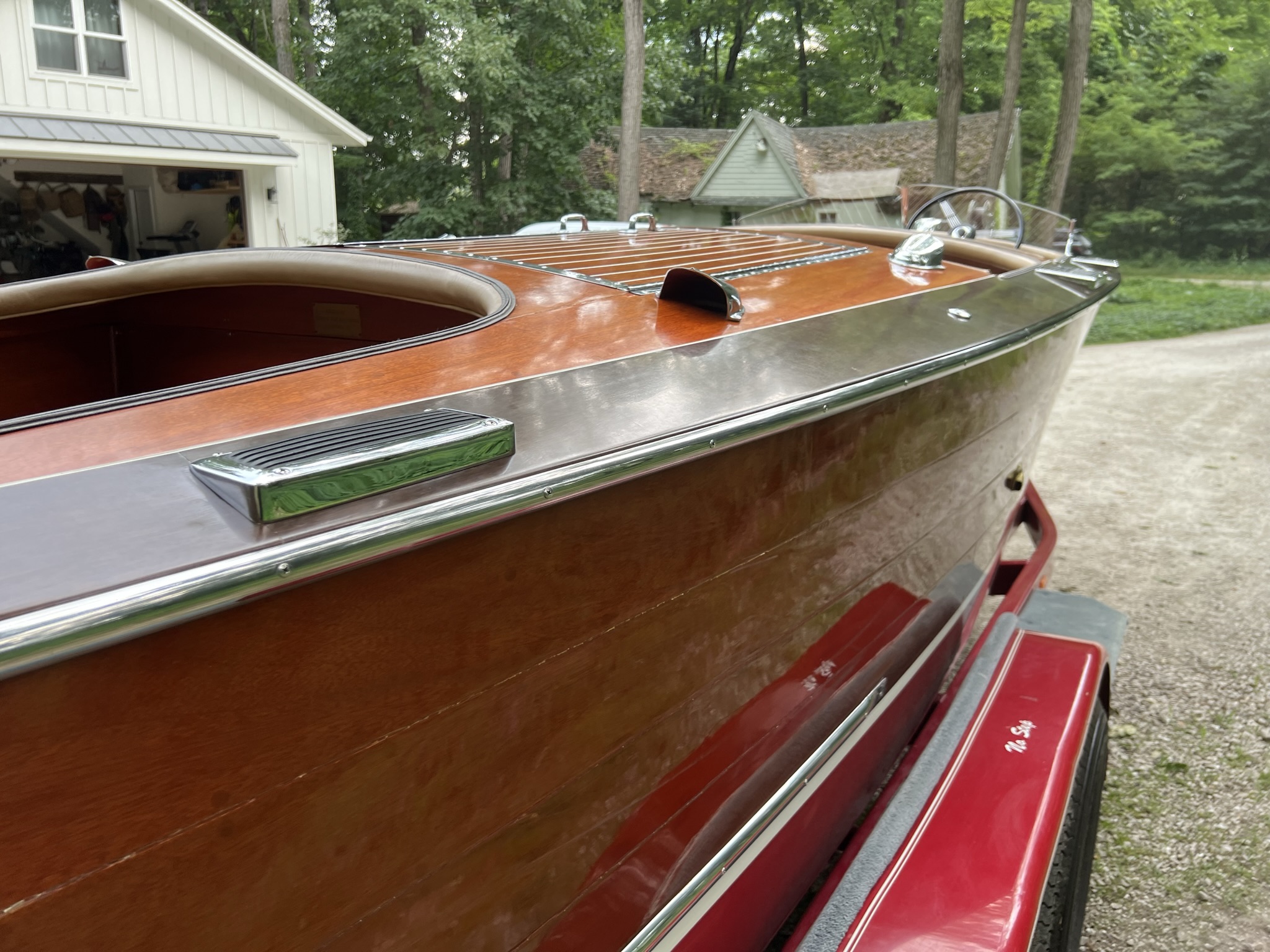 1934 Chris Craft 21′ Triple Cockpit Runabout