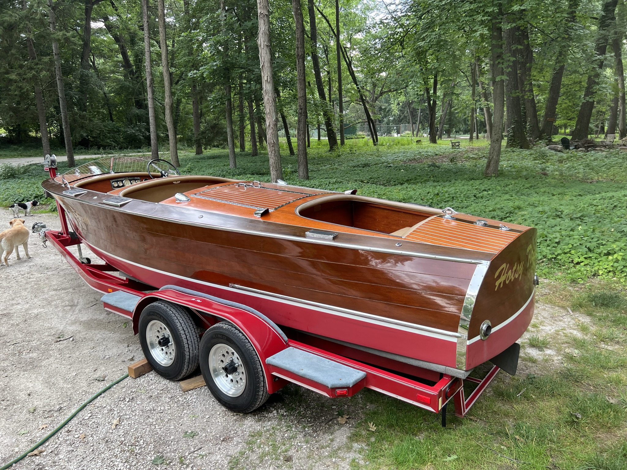 1934 Chris Craft 21′ Triple Cockpit Runabout