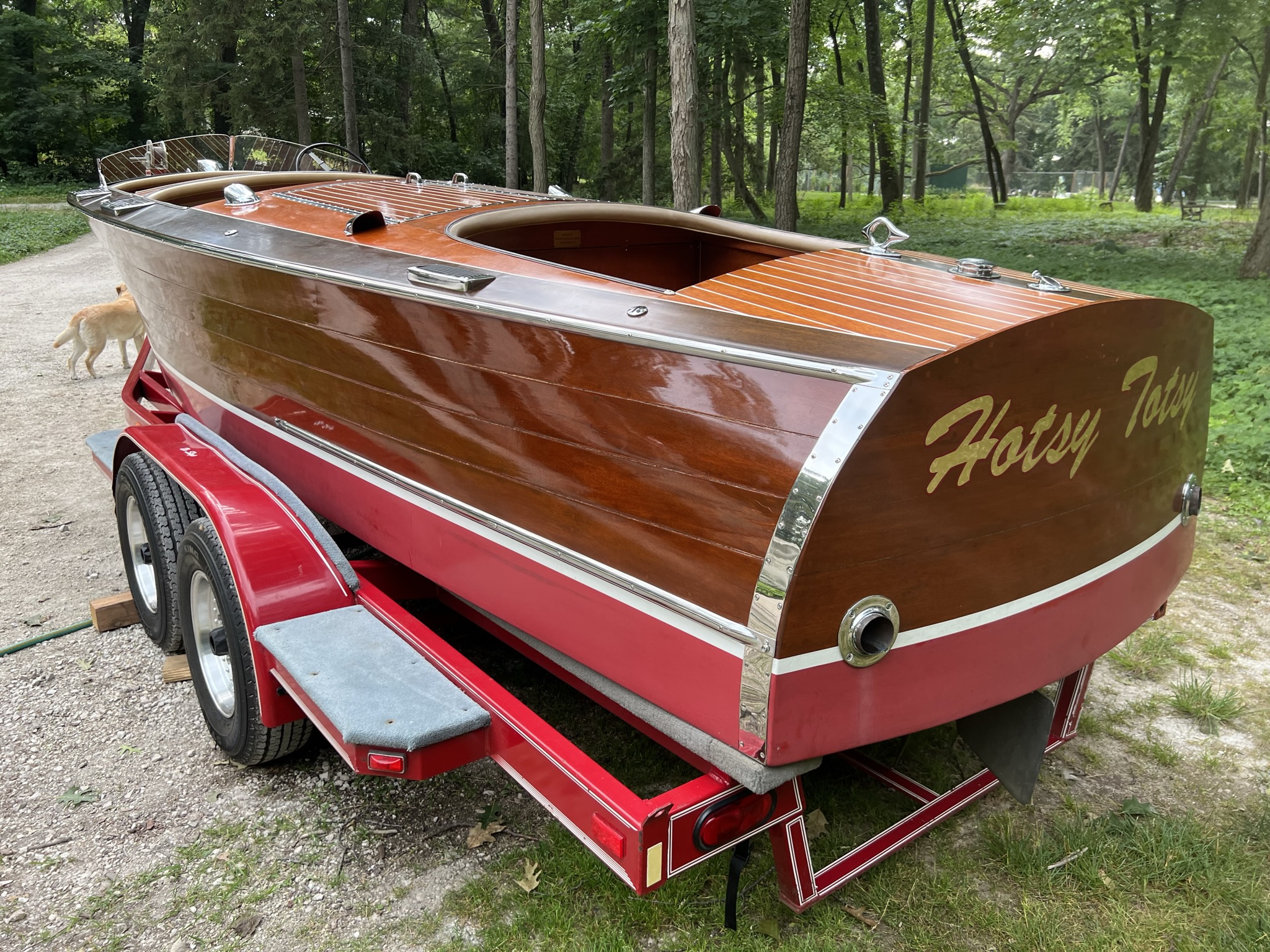 1934 Chris Craft 21′ Triple Cockpit Runabout