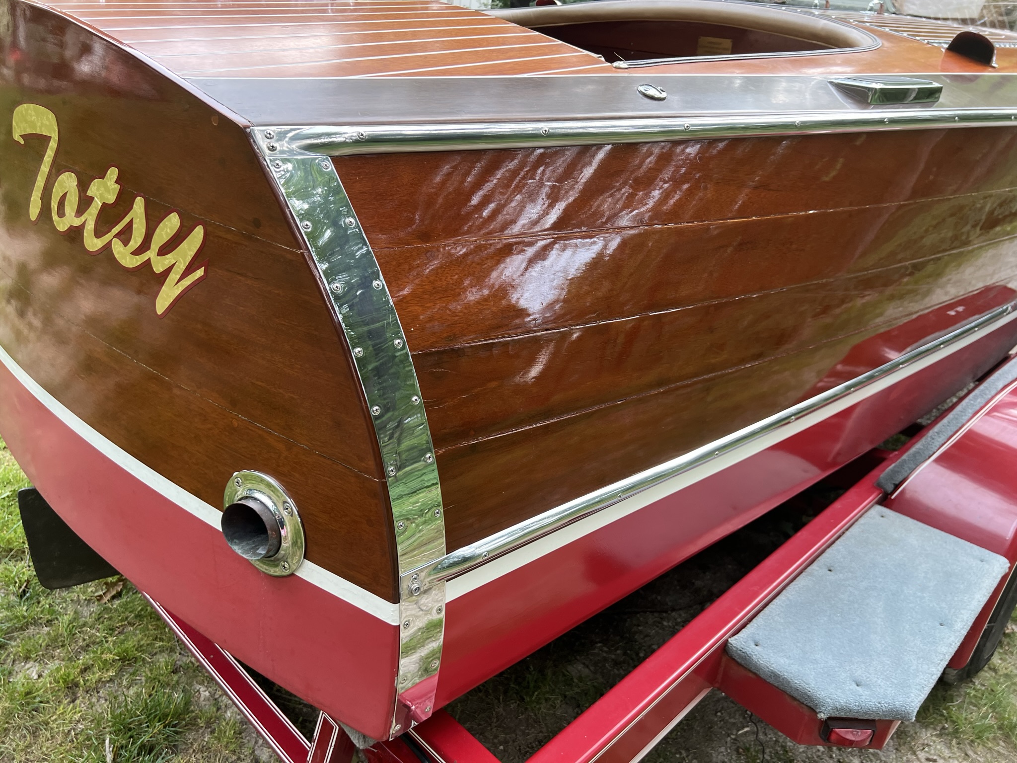 1934 Chris Craft 21′ Triple Cockpit Runabout
