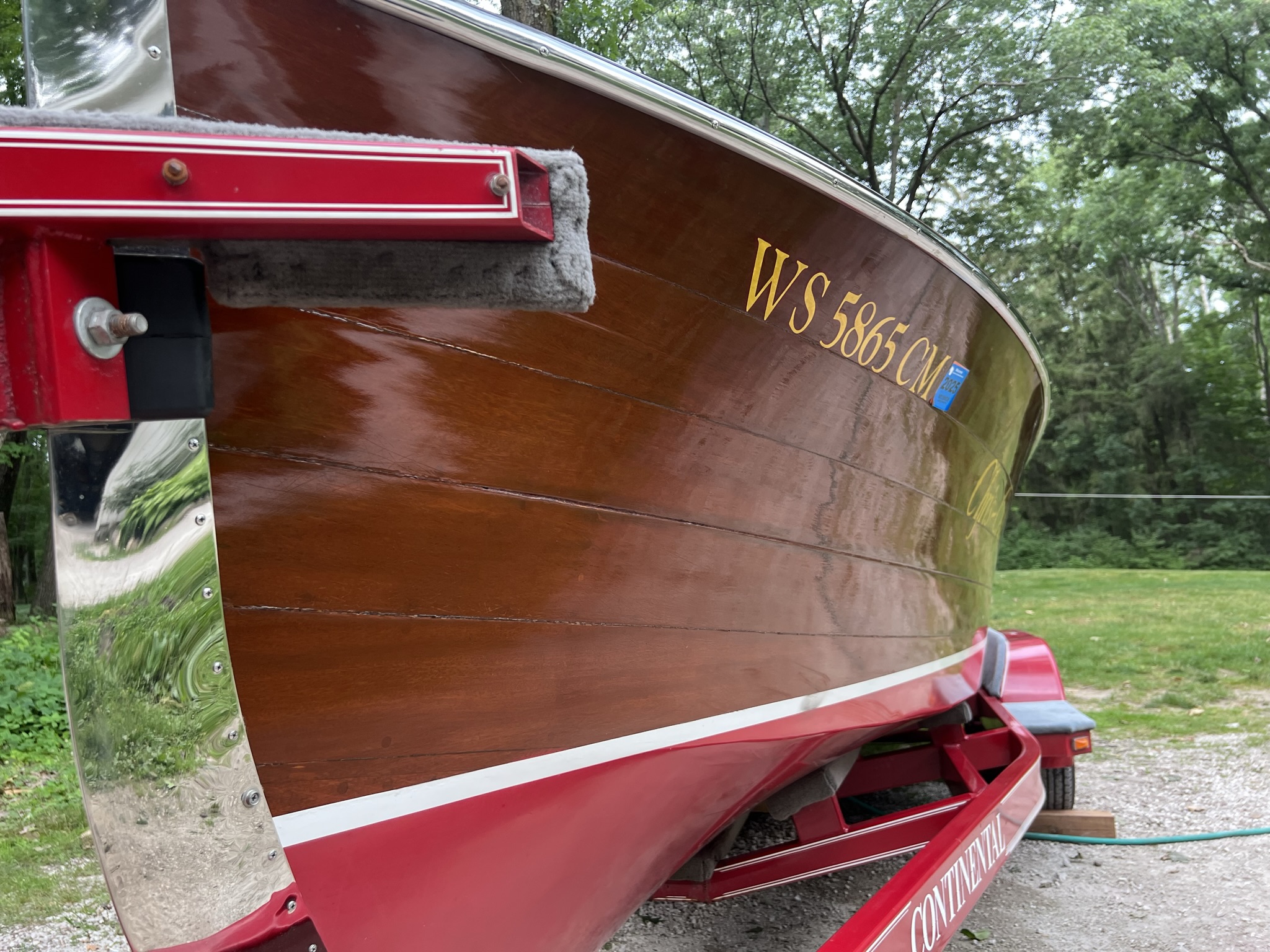 1934 Chris Craft 21′ Triple Cockpit Runabout