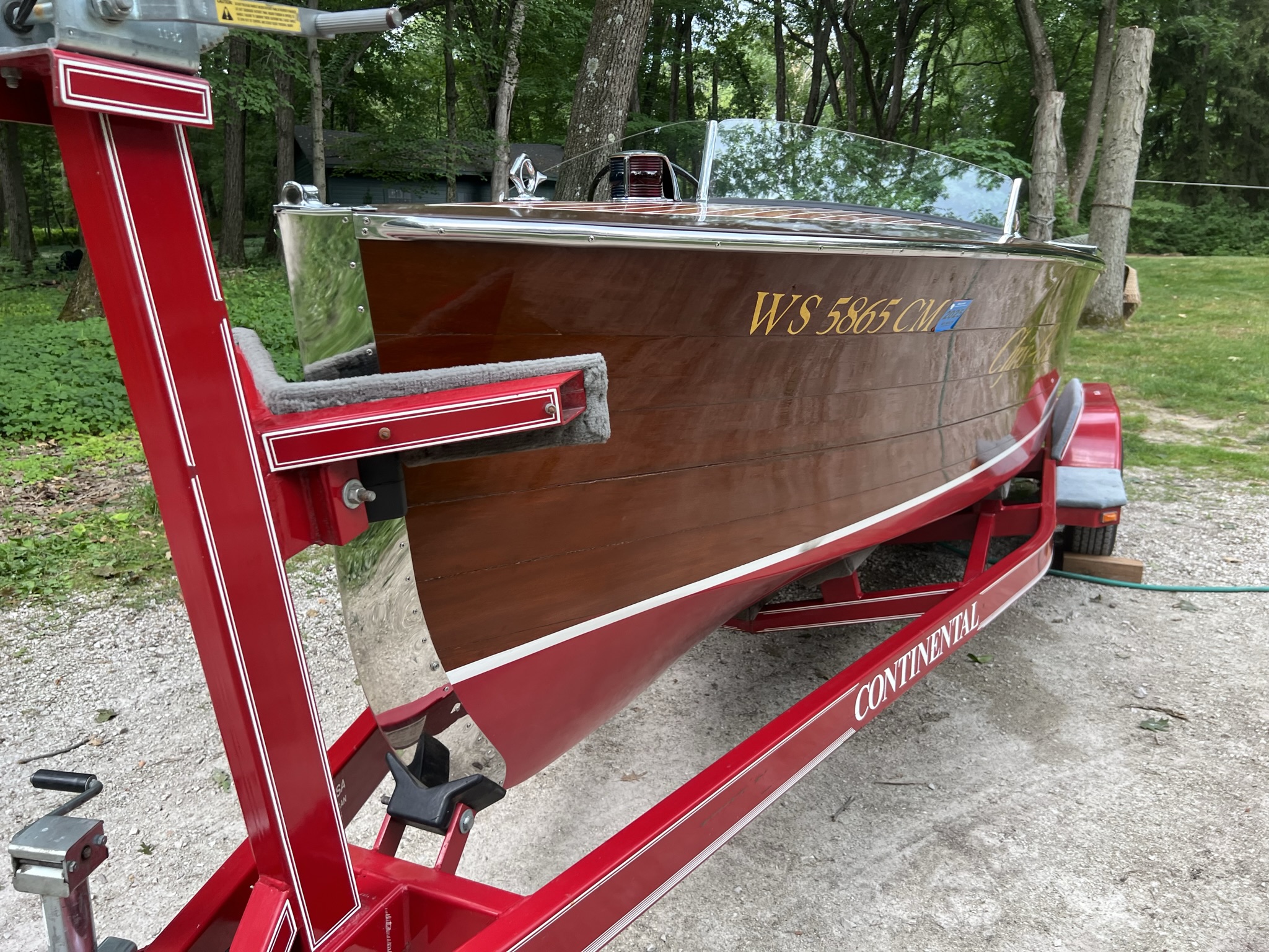 1934 Chris Craft 21′ Triple Cockpit Runabout