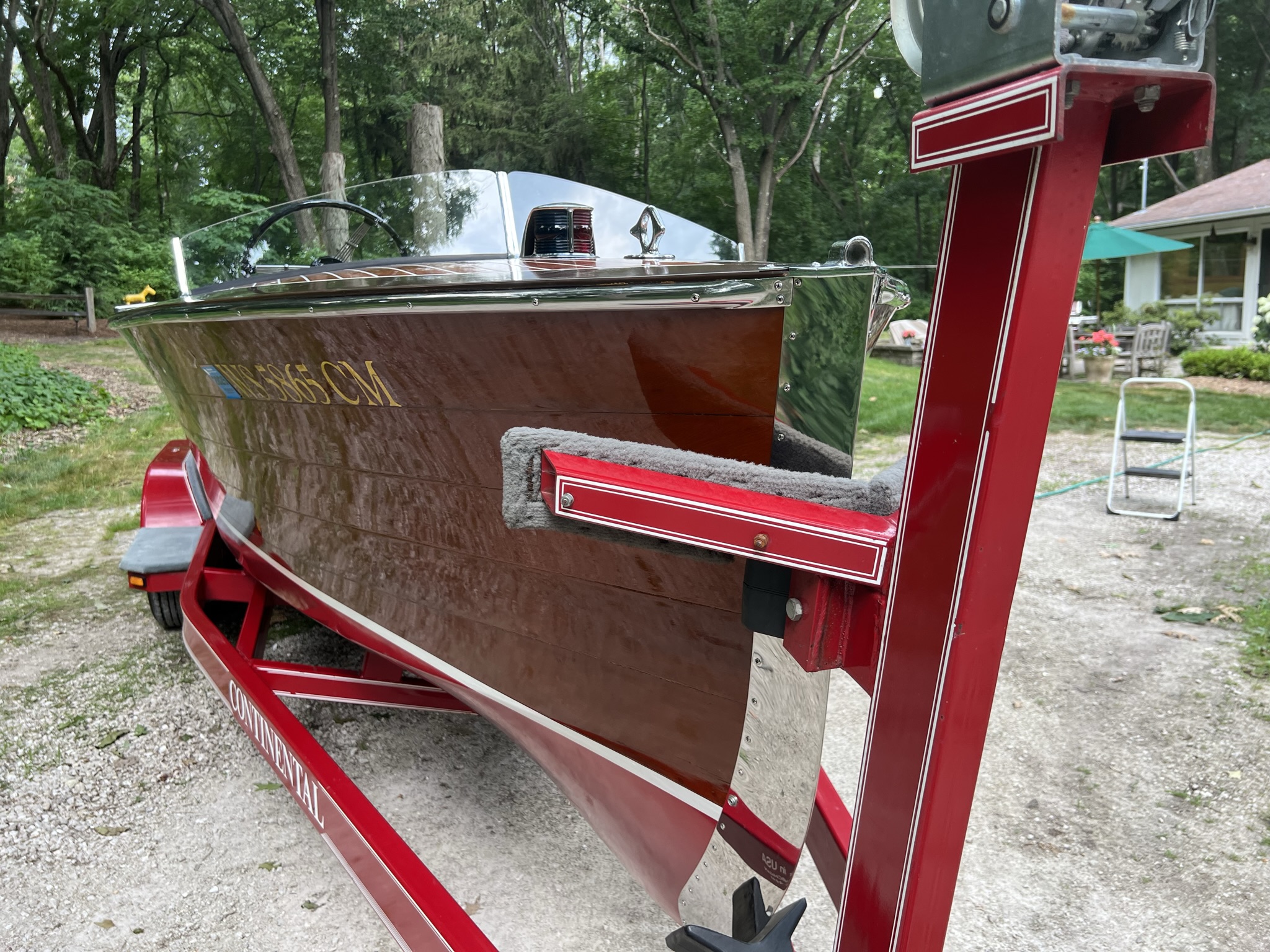 1934 Chris Craft 21′ Triple Cockpit Runabout
