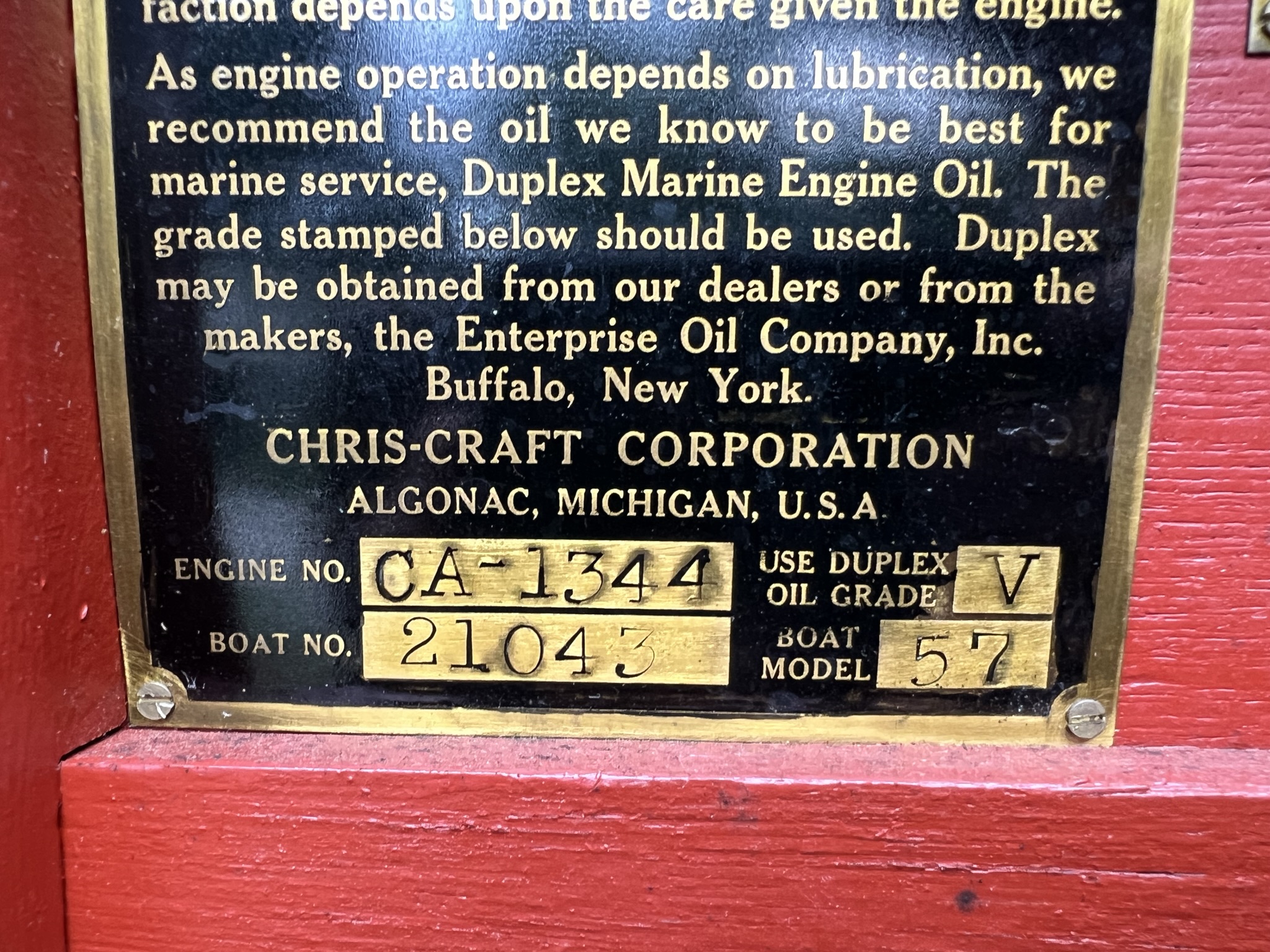 1934 Chris Craft 21′ Triple Cockpit Runabout