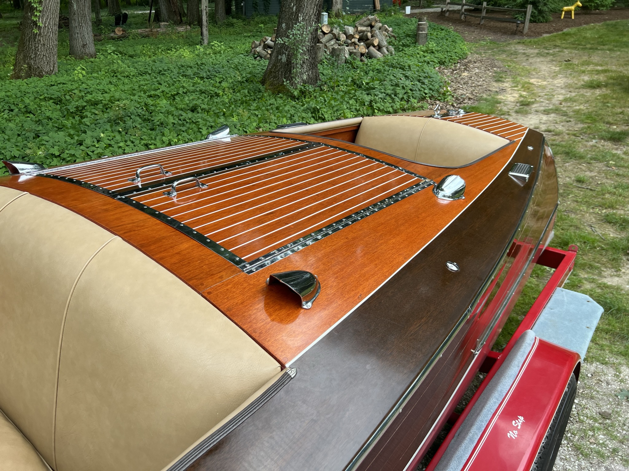 1934 Chris Craft 21′ Triple Cockpit Runabout