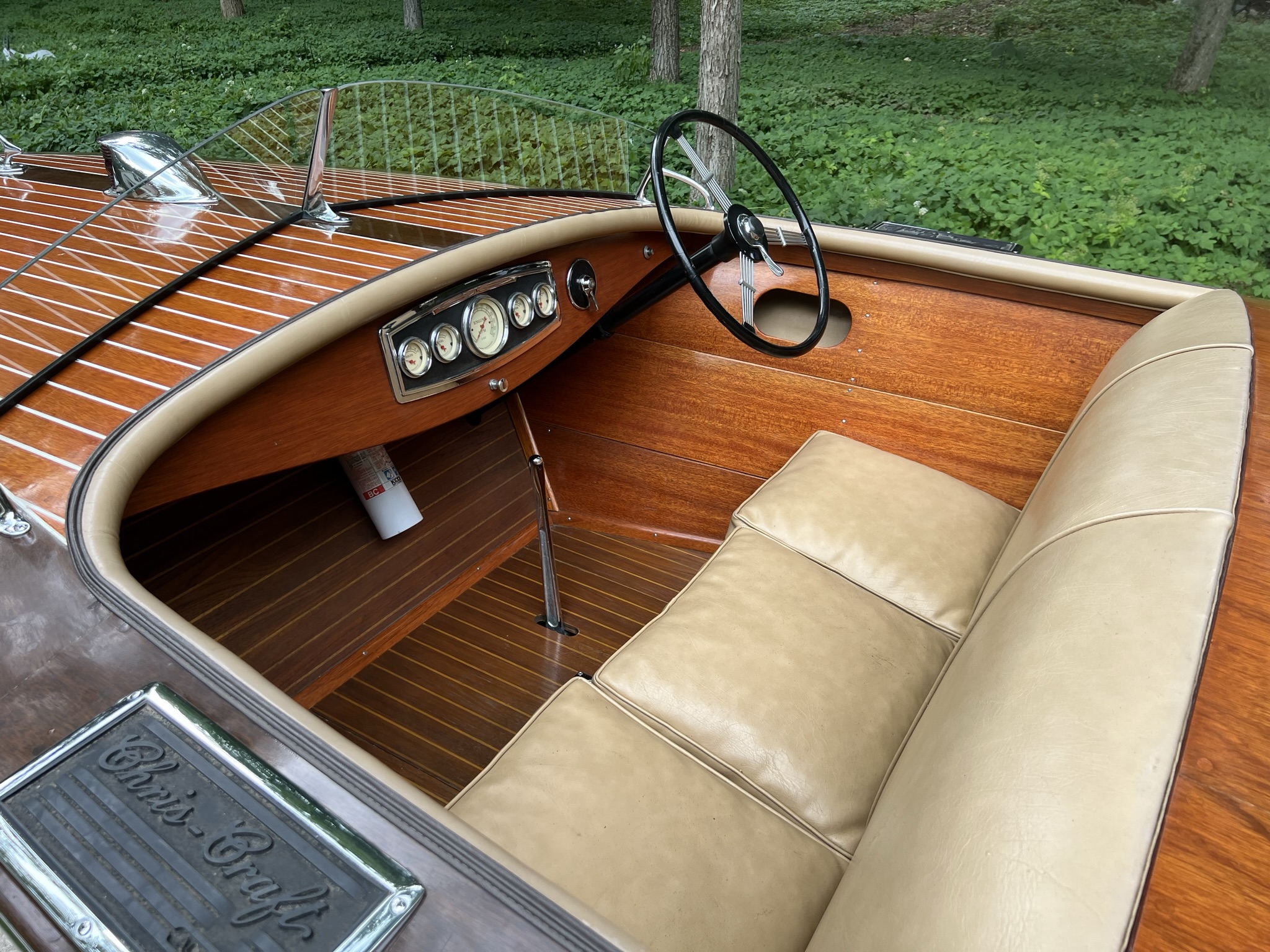 1934 Chris Craft 21′ Triple Cockpit Runabout