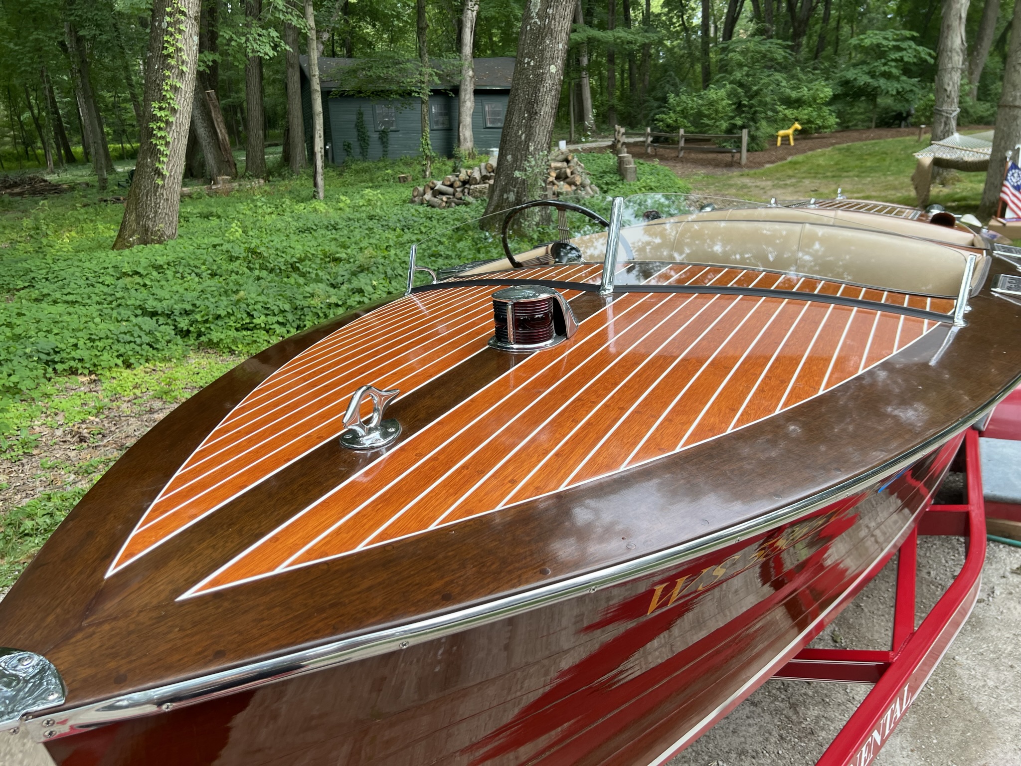 1934 Chris Craft 21′ Triple Cockpit Runabout