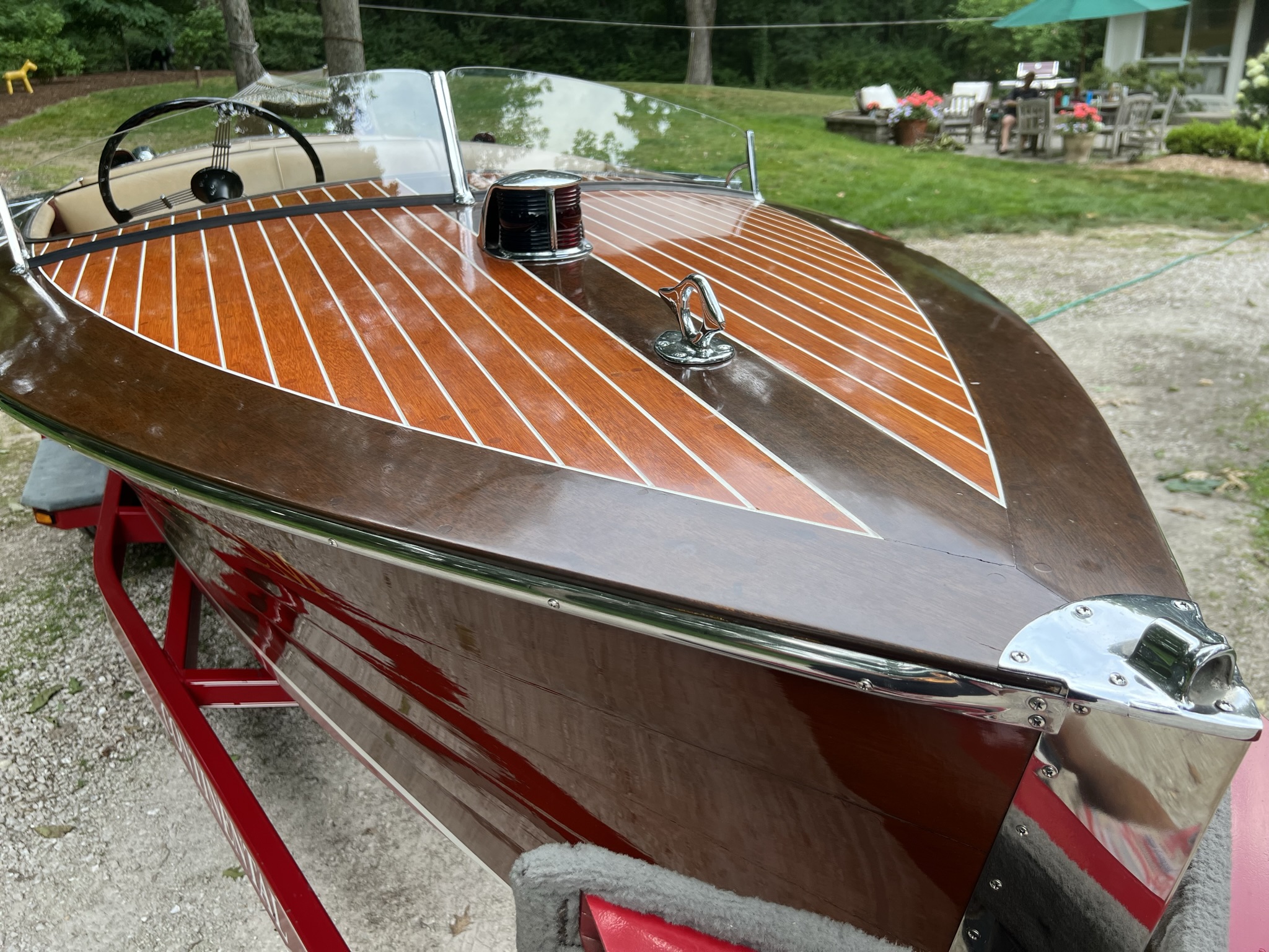 1934 Chris Craft 21′ Triple Cockpit Runabout