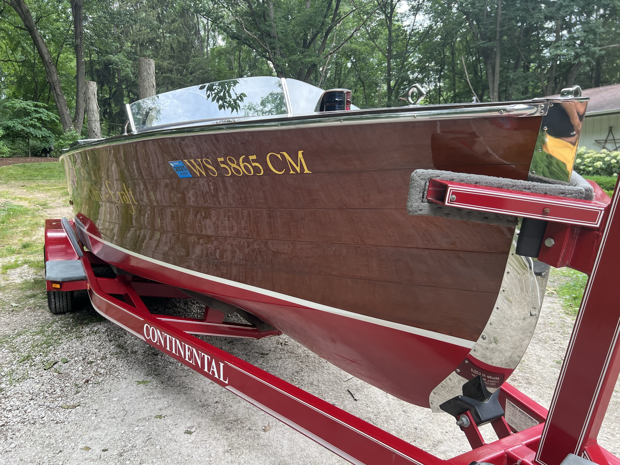 1934 Chris Craft 21′ Triple Cockpit Runabout