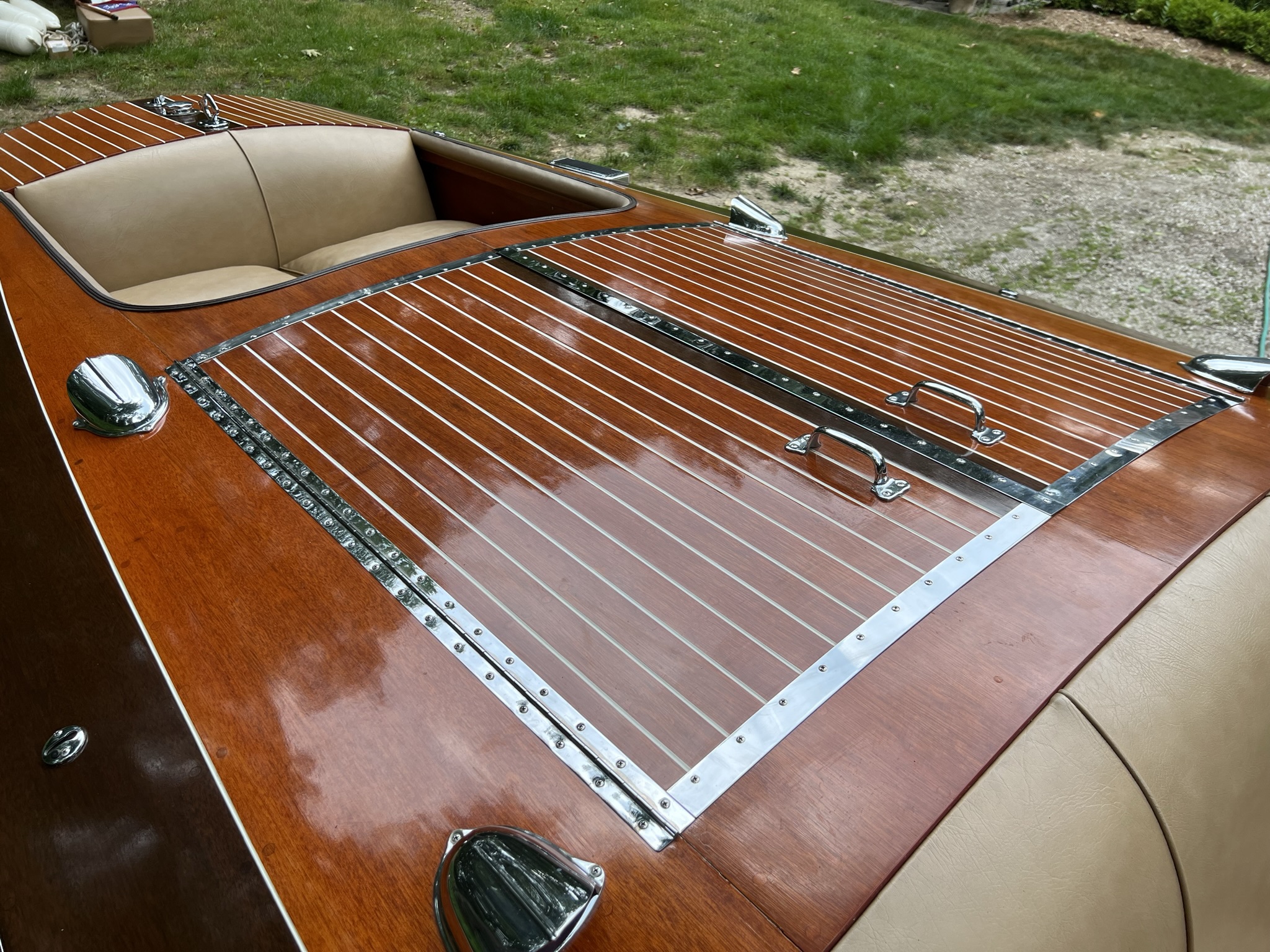 1934 Chris Craft 21′ Triple Cockpit Runabout