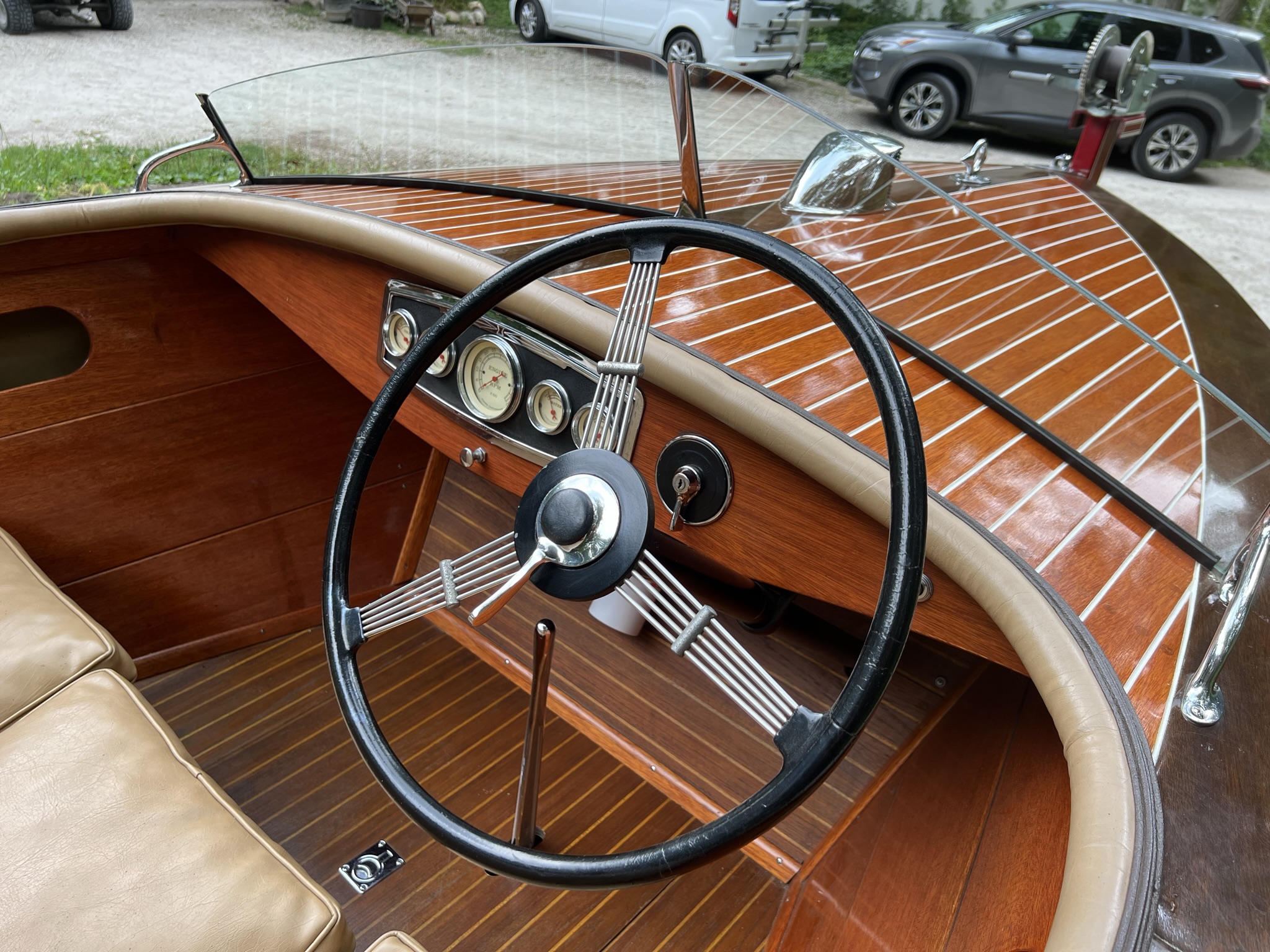 1934 Chris Craft 21′ Triple Cockpit Runabout