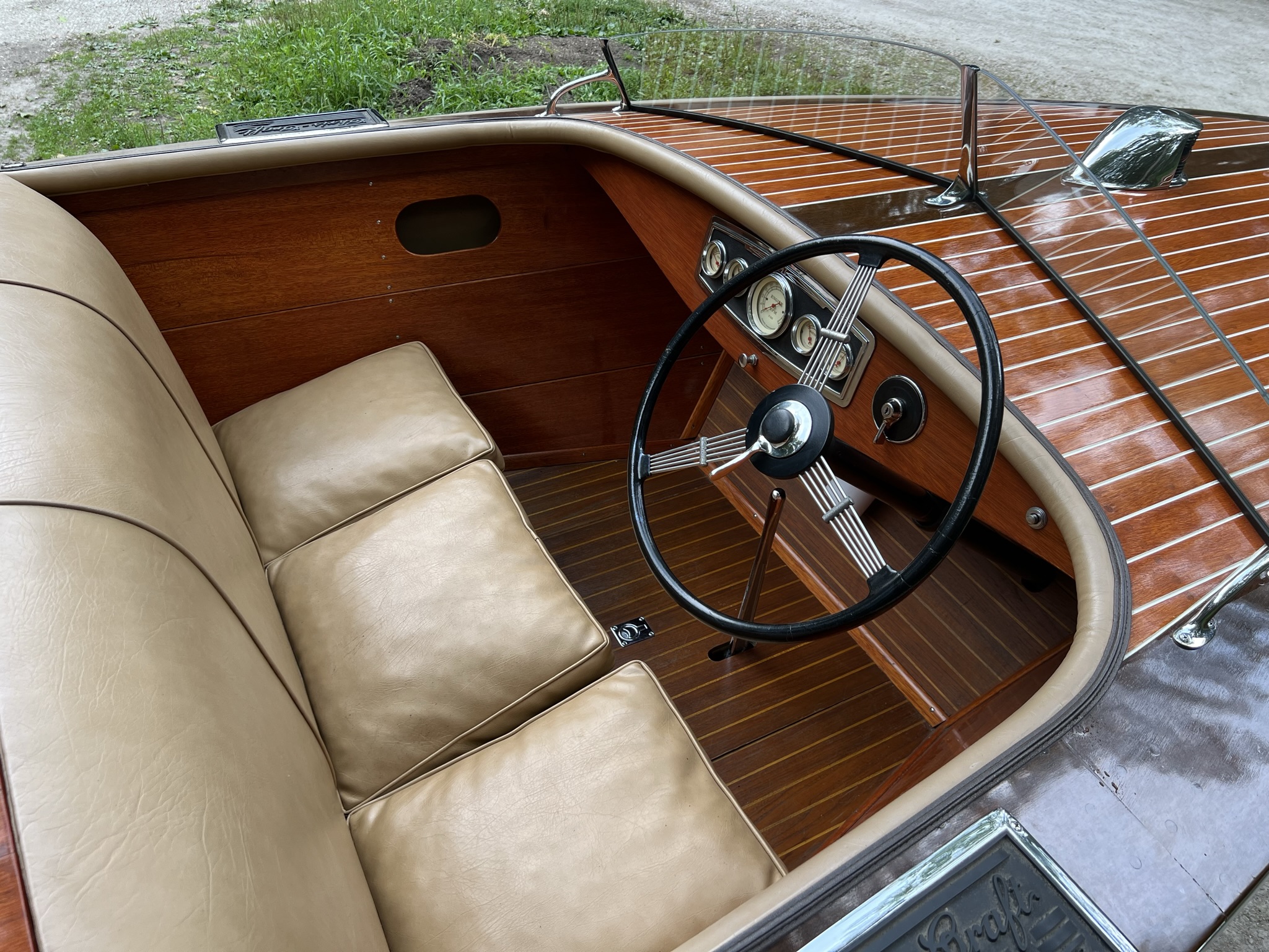1934 Chris Craft 21′ Triple Cockpit Runabout