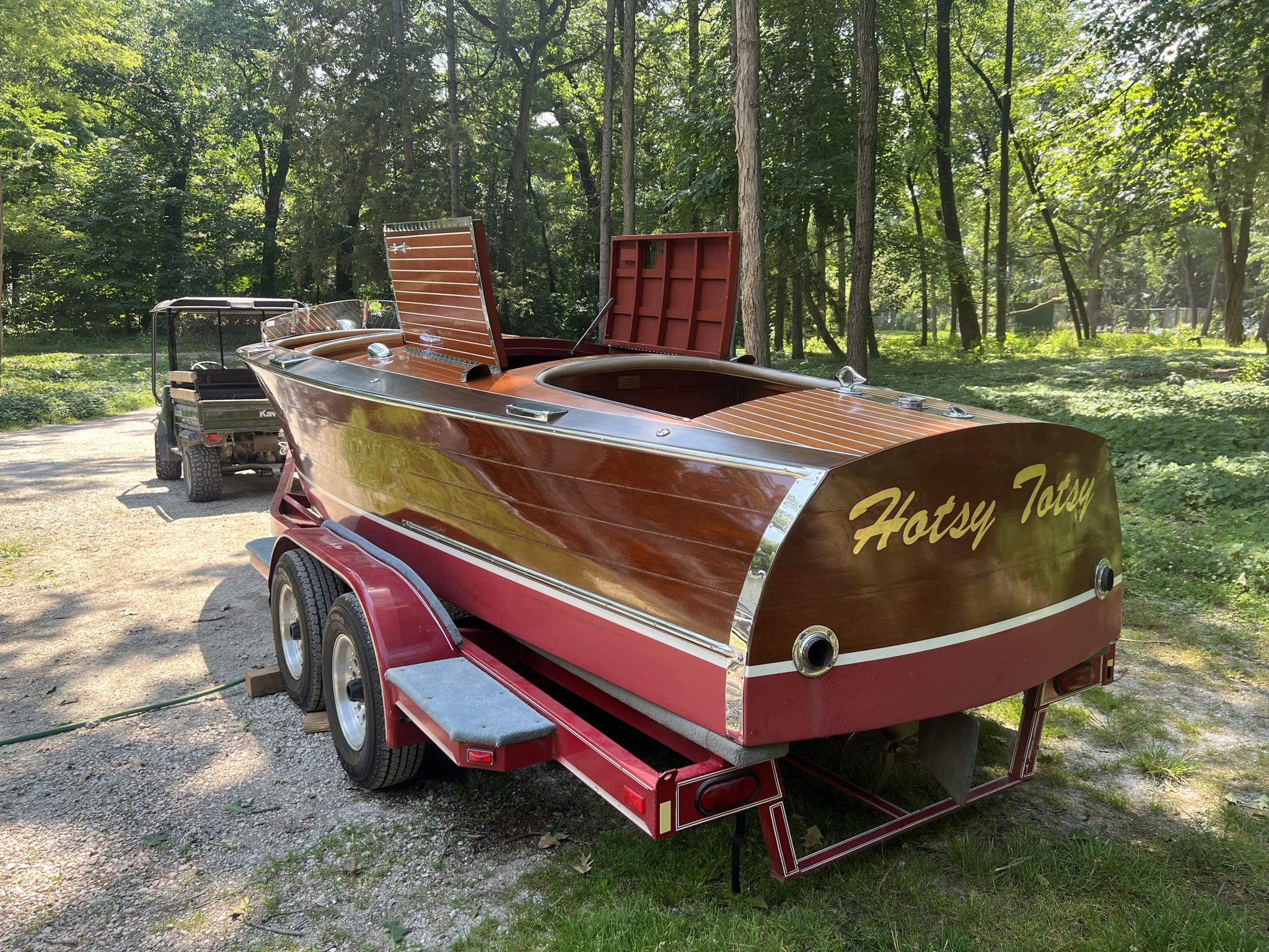 1934 Chris Craft 21′ Triple Cockpit Runabout