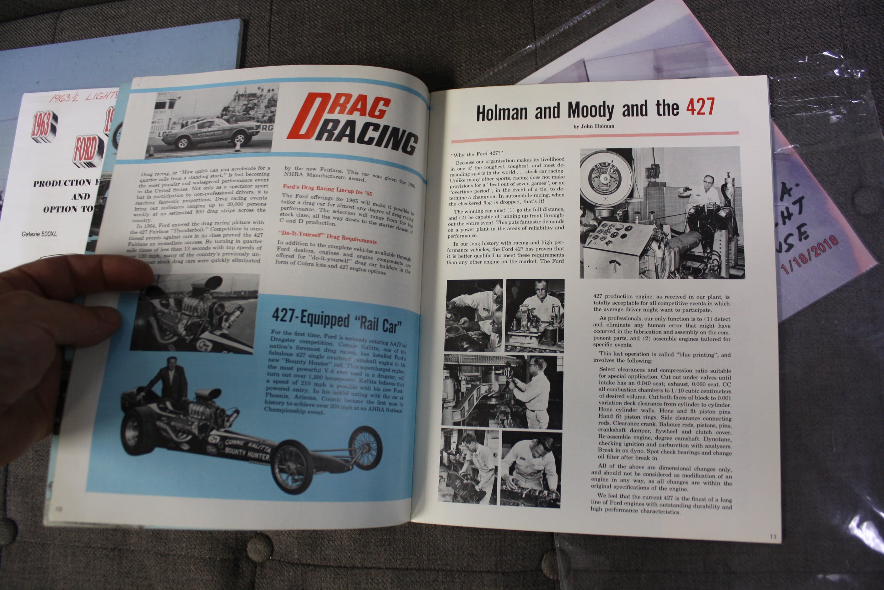 1963-1/2 Galaxie R Code 427 Factory Lightweight