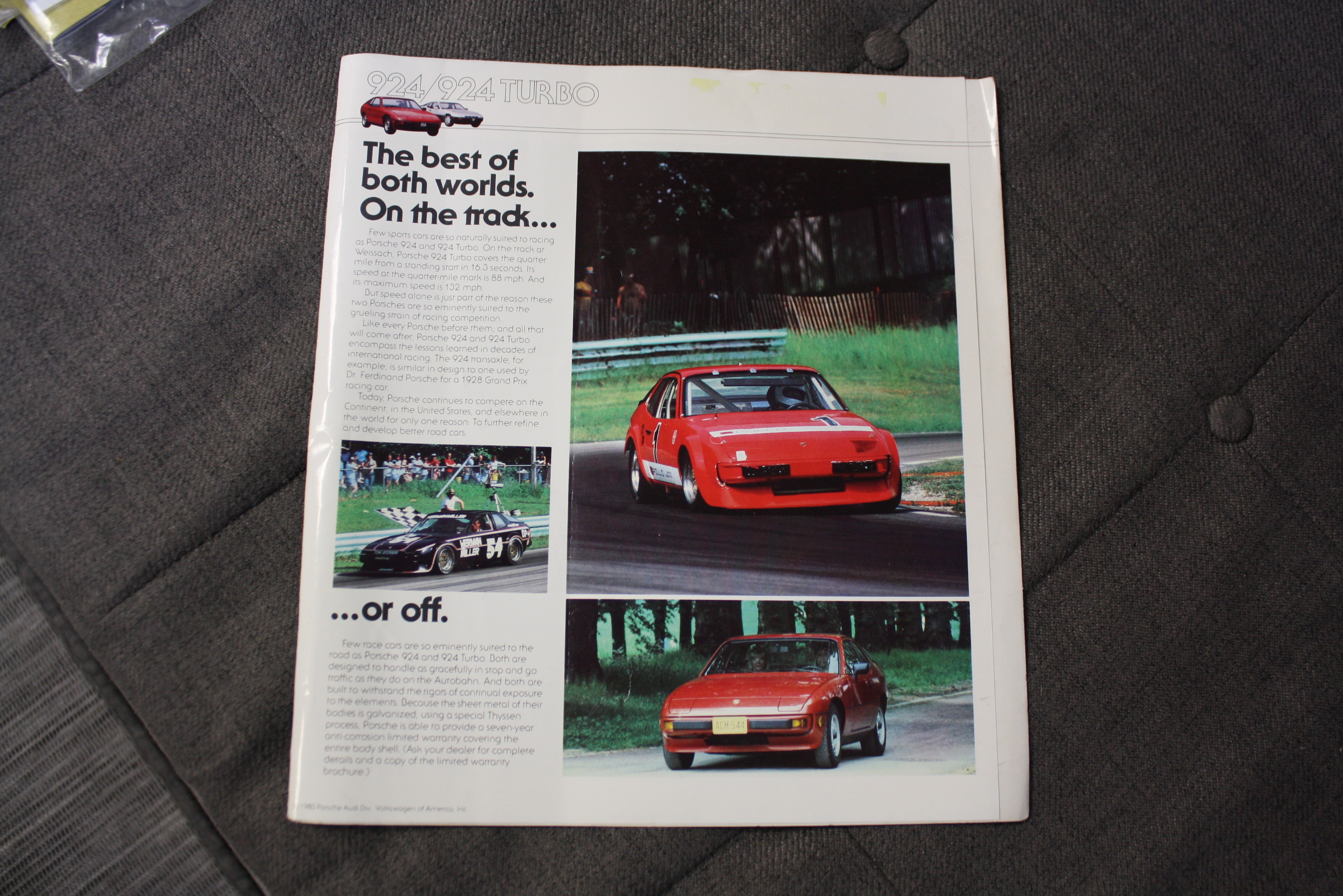 1978 Porsche 924/933 #54 Herman Miller Factory Built Porsche D/P Race Car
