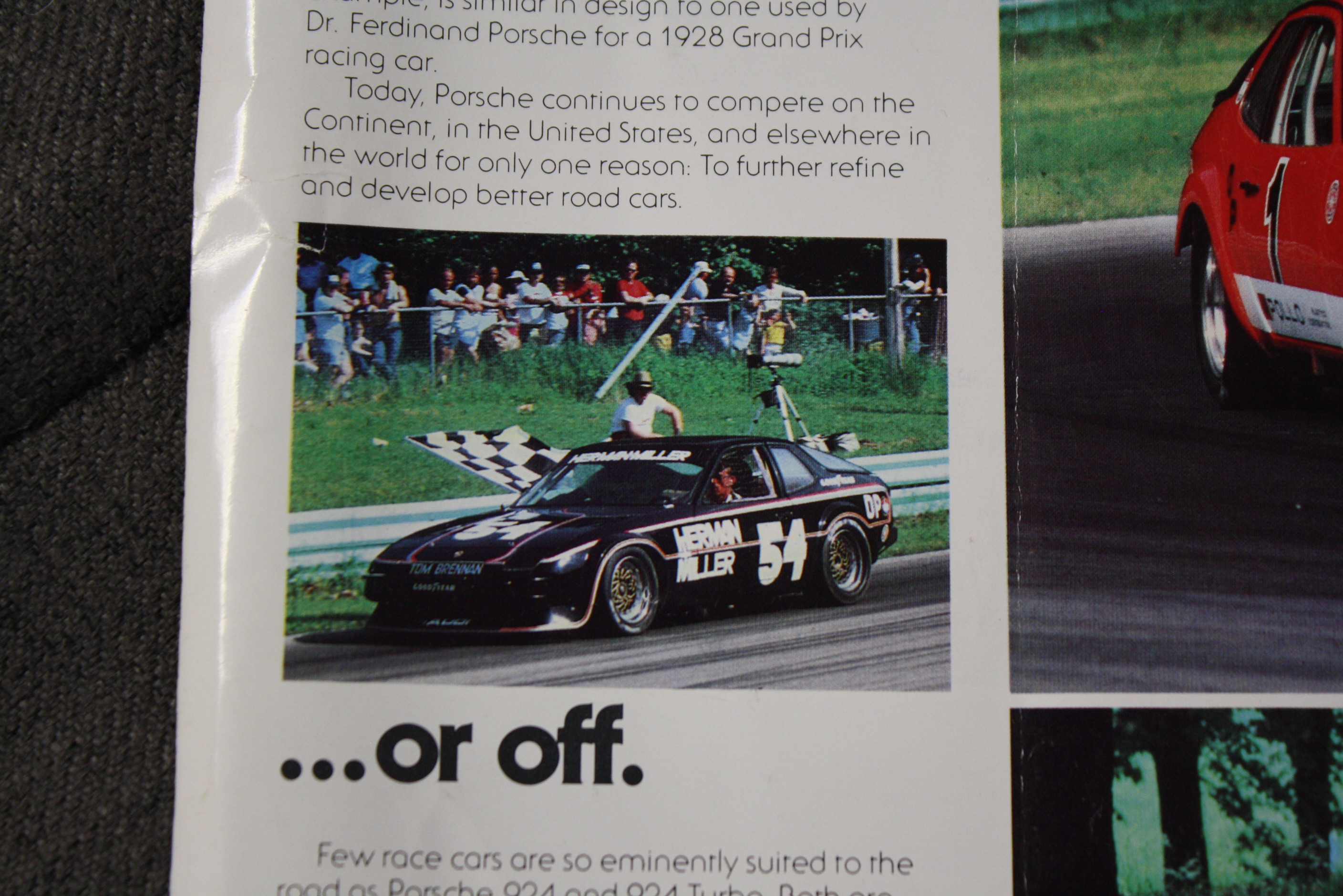 1978 Porsche 924/933 #54 Herman Miller Factory Built Porsche D/P Race Car
