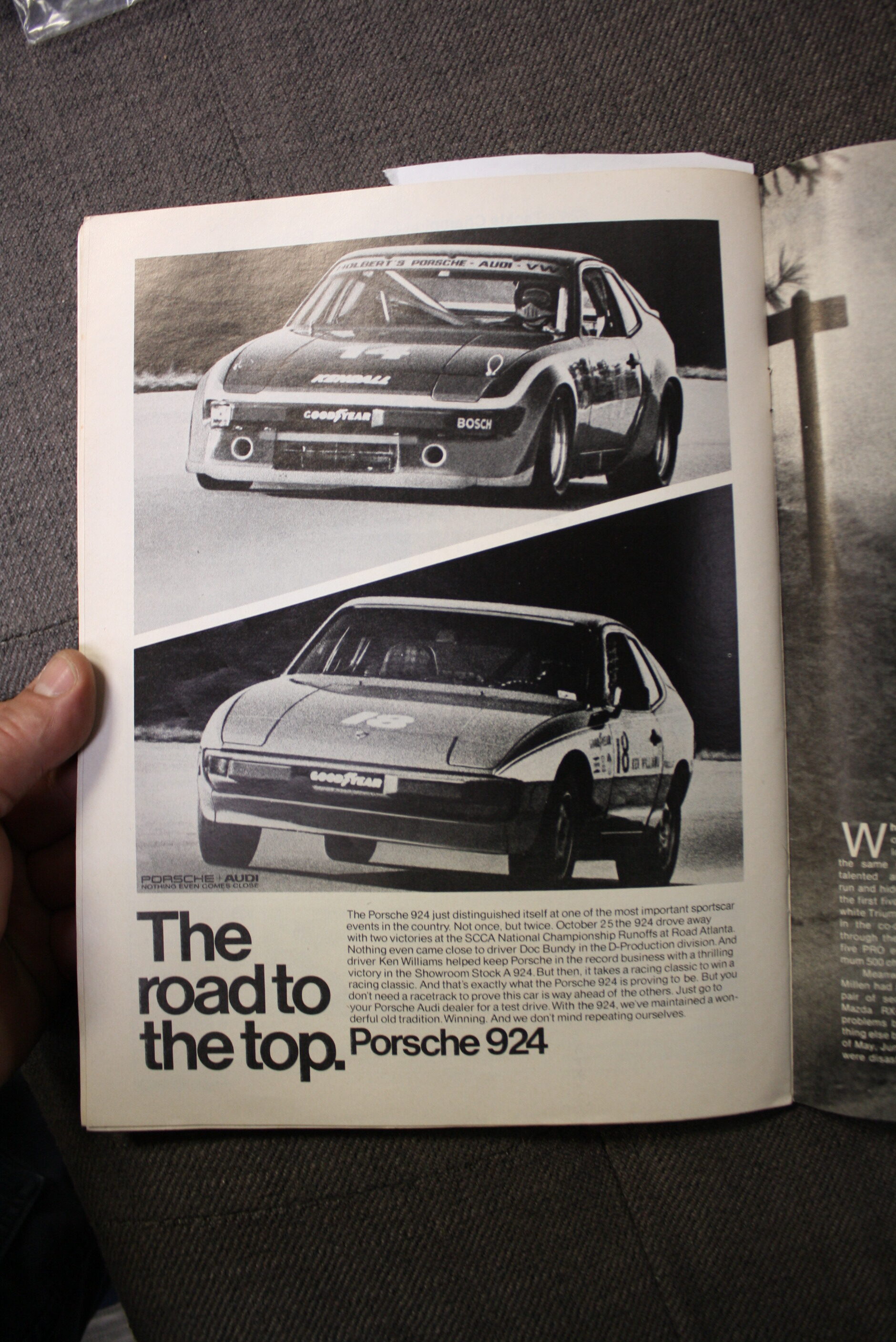 1978 Porsche 924/933 #54 Herman Miller Factory Built Porsche D/P Race Car