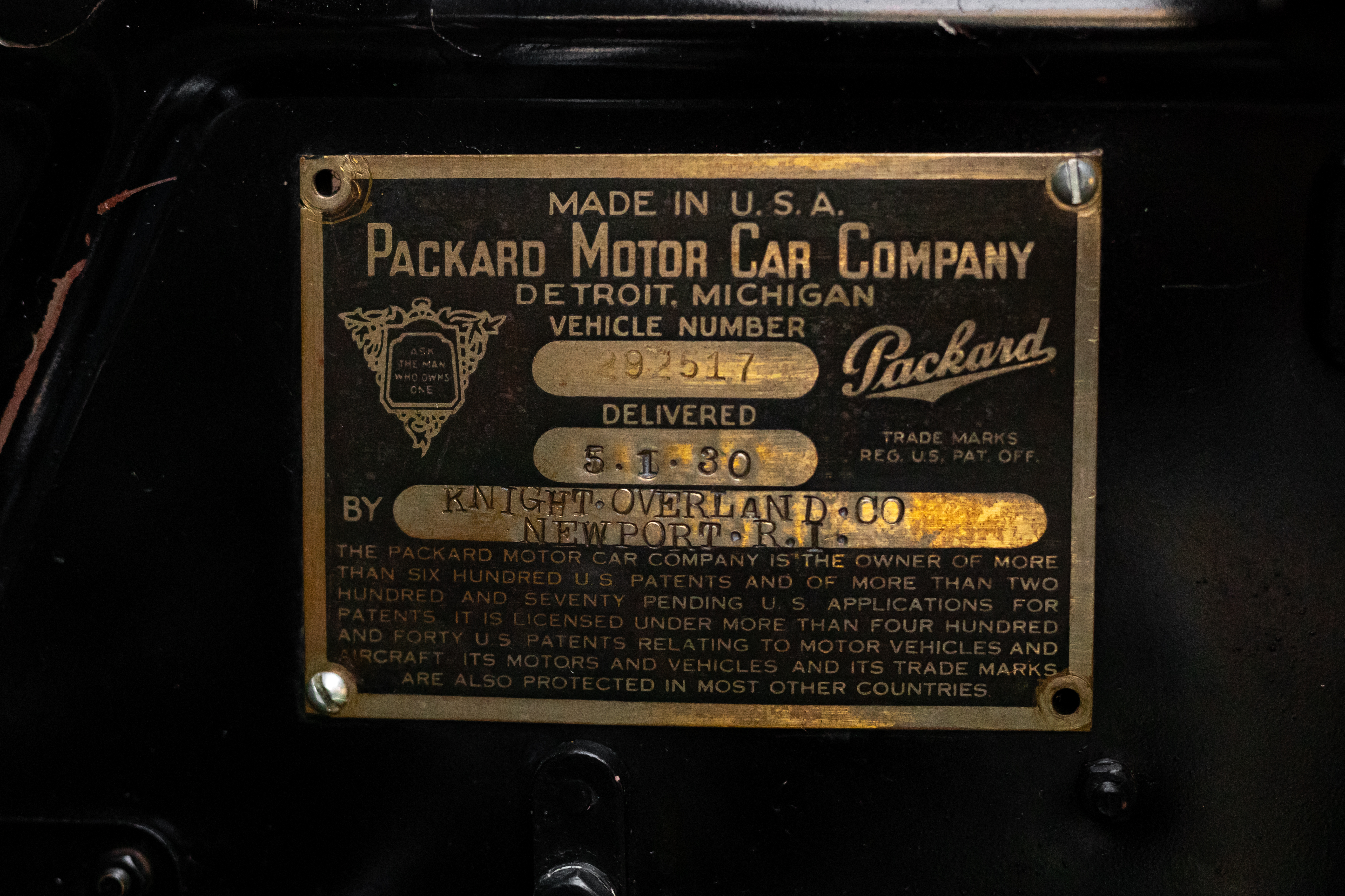 1930 Packard 733 Dual Windshield Sport Phaeton