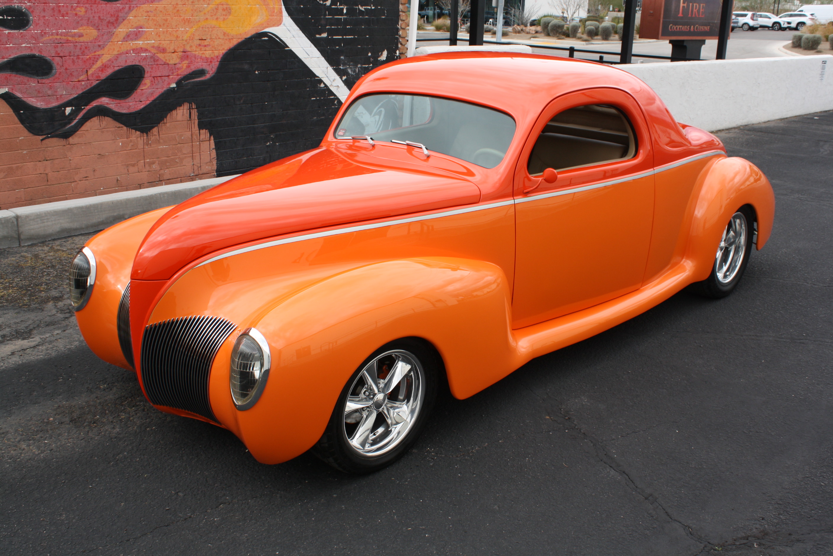 1939 Lincoln Zephyr 3w coupe