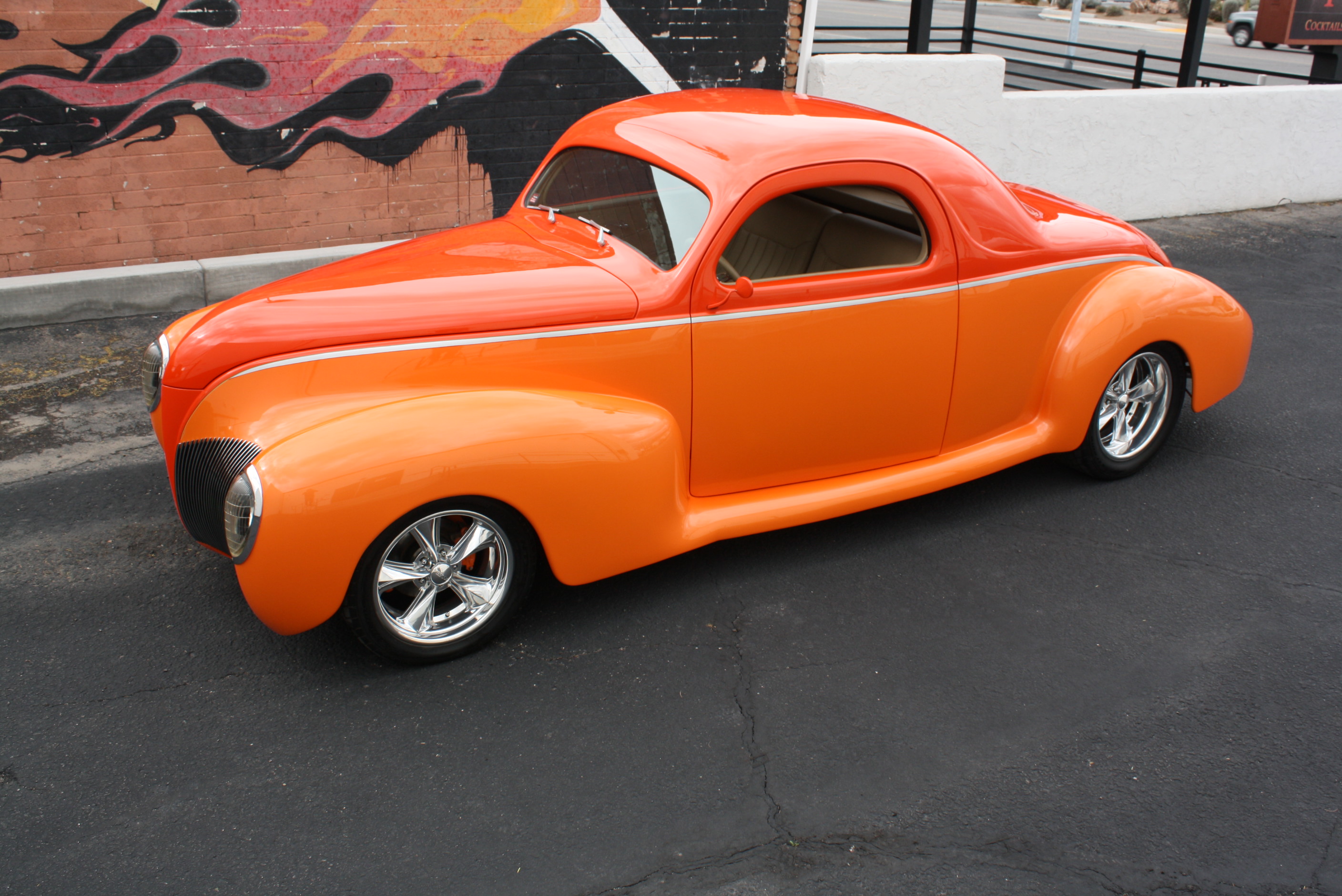 1939 Lincoln Zephyr 3w coupe