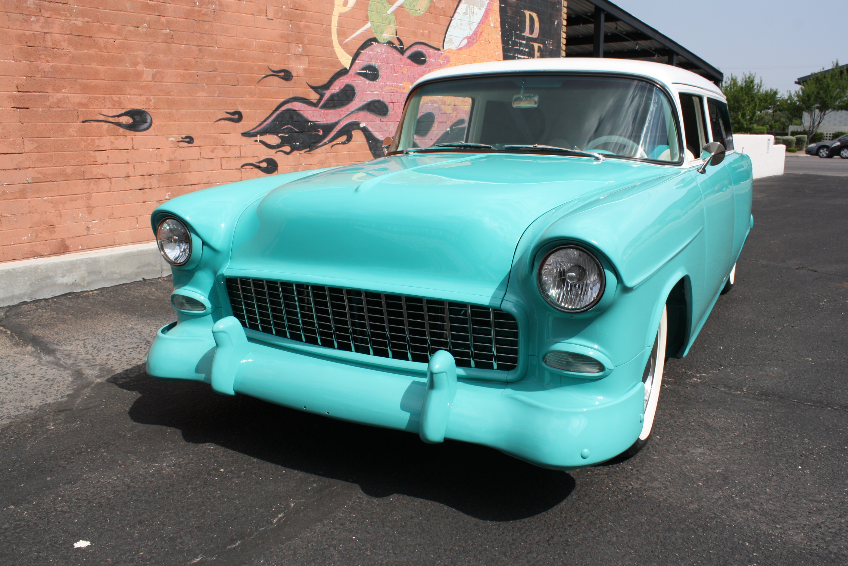 1955 Chevrolet Delivery 2 door custom Wagon